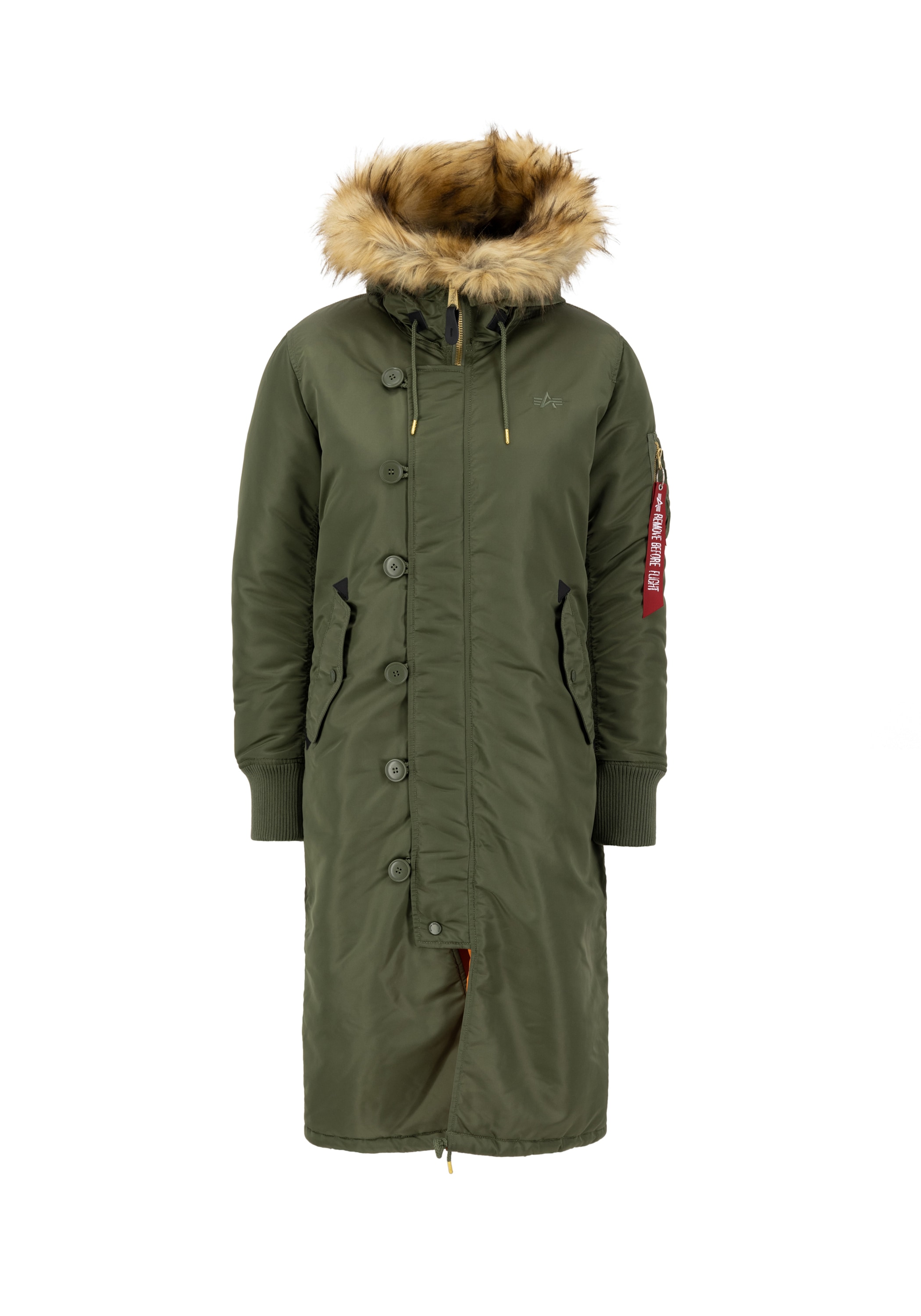 Alpha Industries Winterjacke "Alpha Industries Women - Cold Weather Jackets Long Fishtail Wmn"