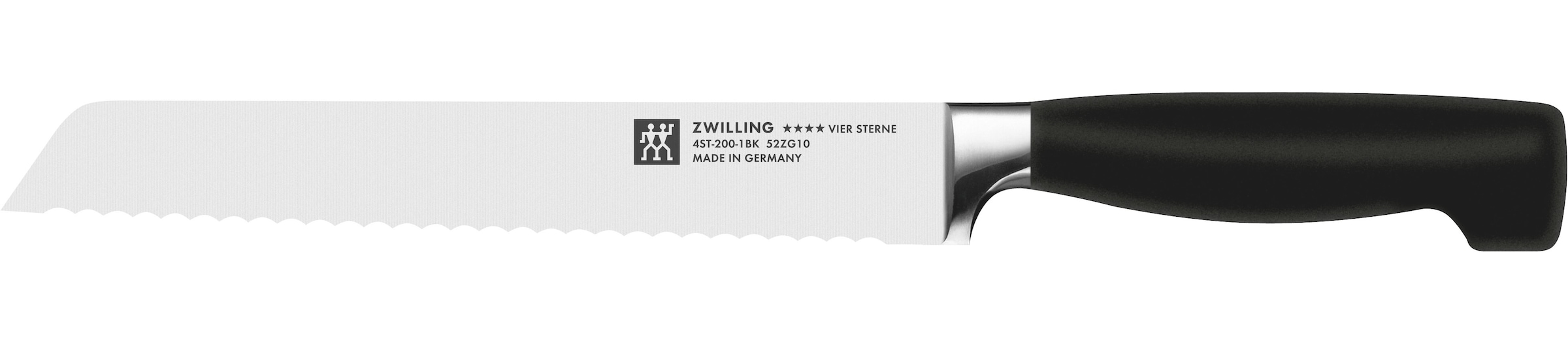 Zwilling Messerblock »**** VIER STERNE« 7 Made in Germany, Sonderschmelze, inkl. Vielzweckschere & Wetzstahl