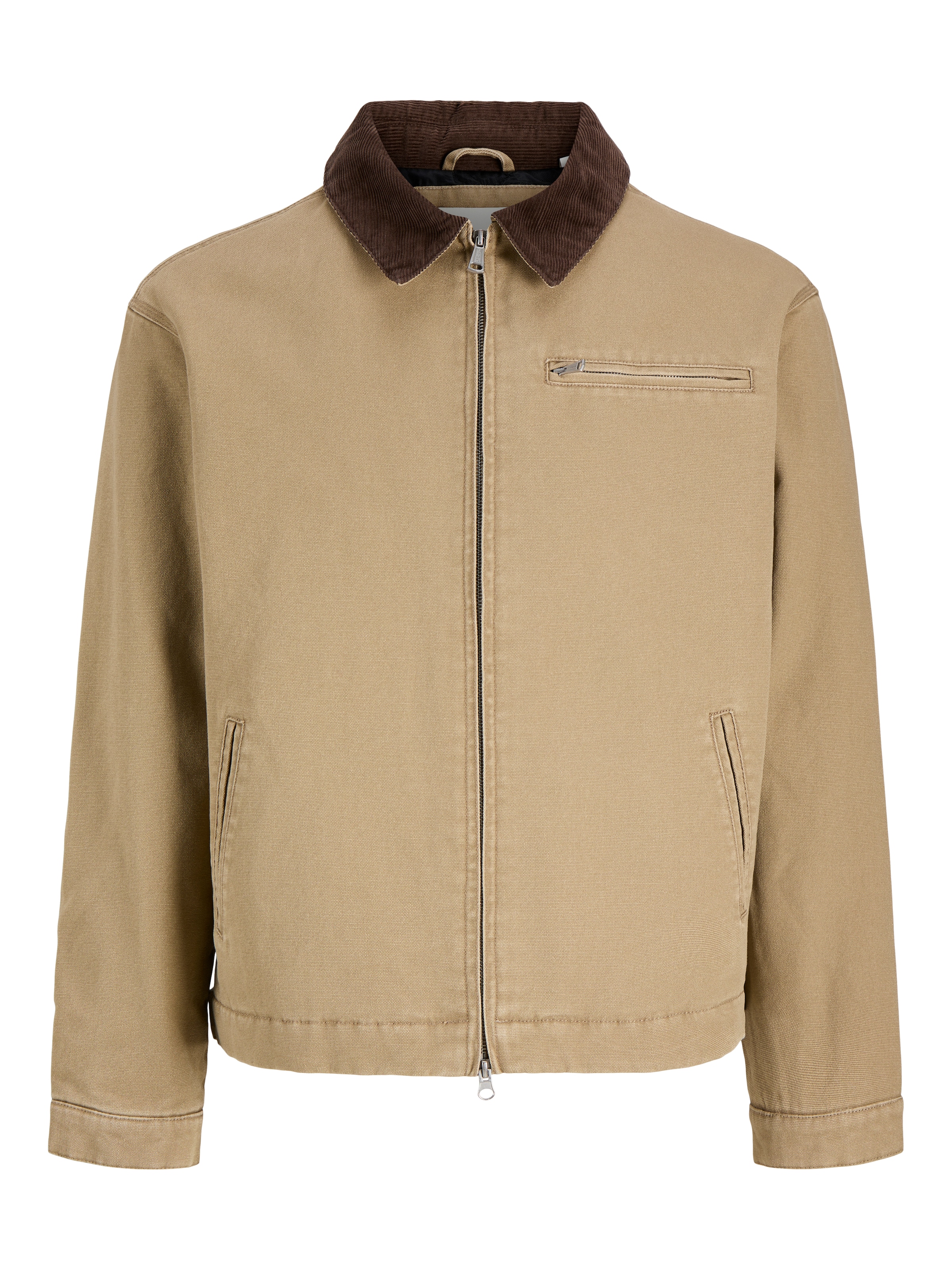 Jack & Jones Outdoorjacke »JORCHAMBERI WORKER JACKET SN« Baumwolle,