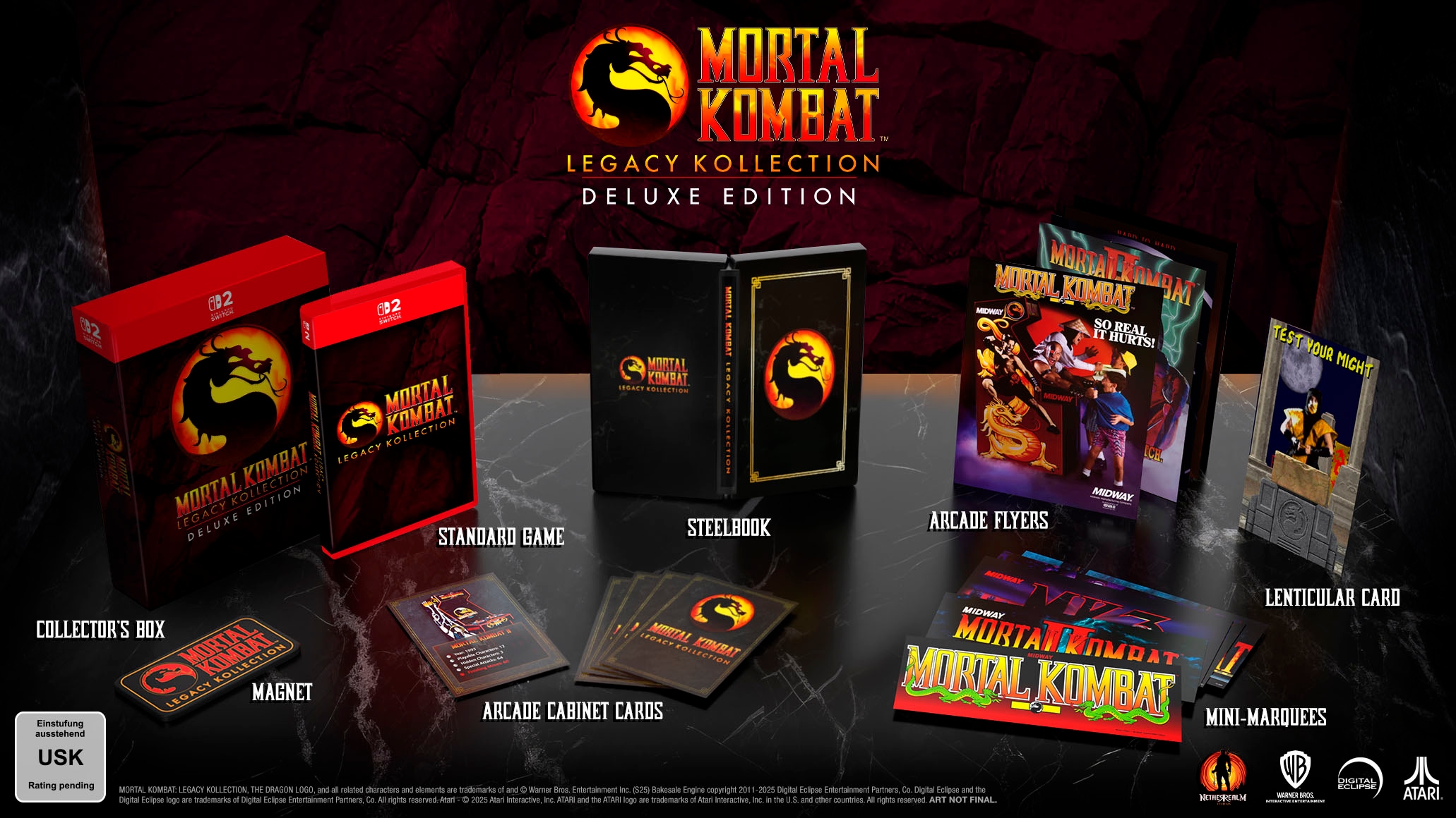 ATARI Spielesoftware »Mortal Kombat Legacy Kollection - Deluxe Edition« Nintendo Switch 2