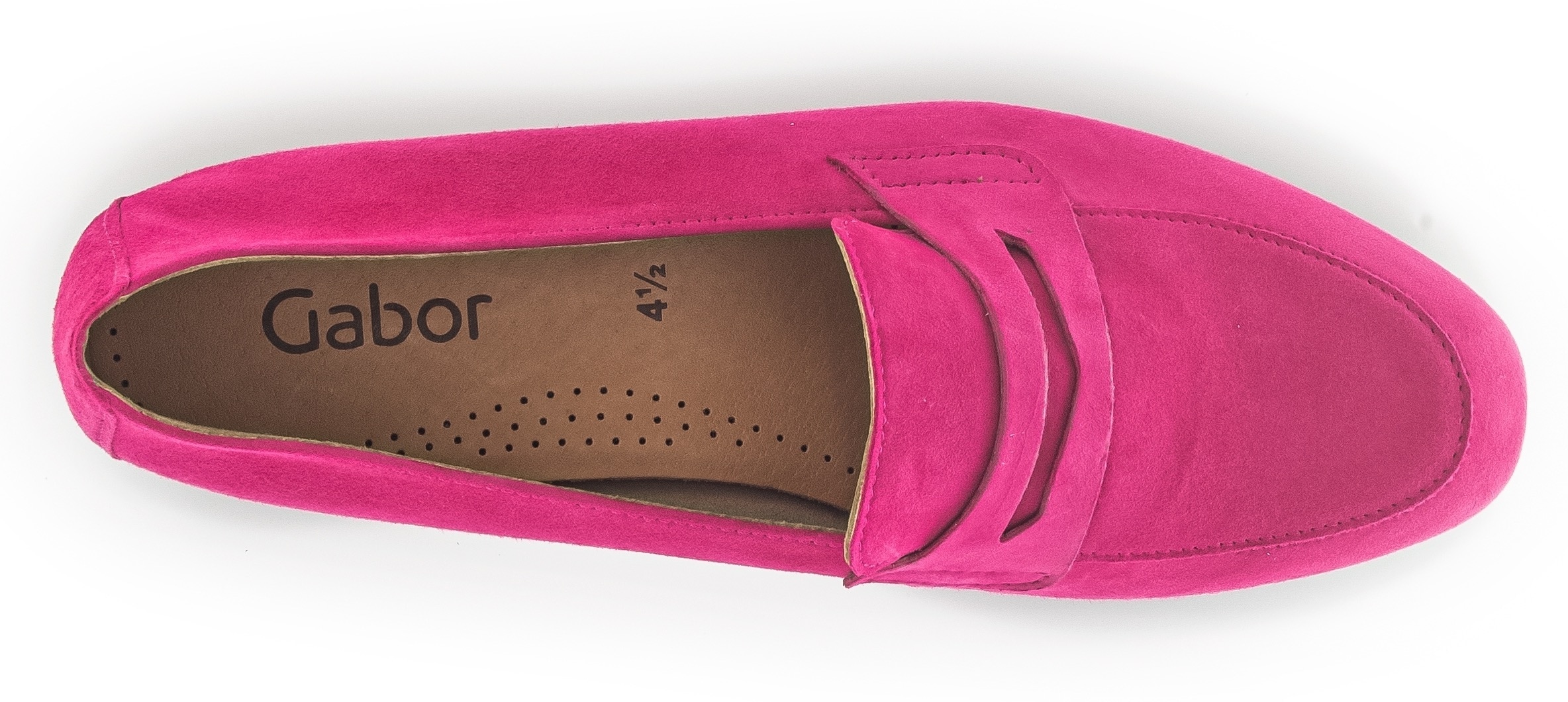 Gabor Loafer, Slipper, Business Schuh mit Zierriegel und Blockabsatz
