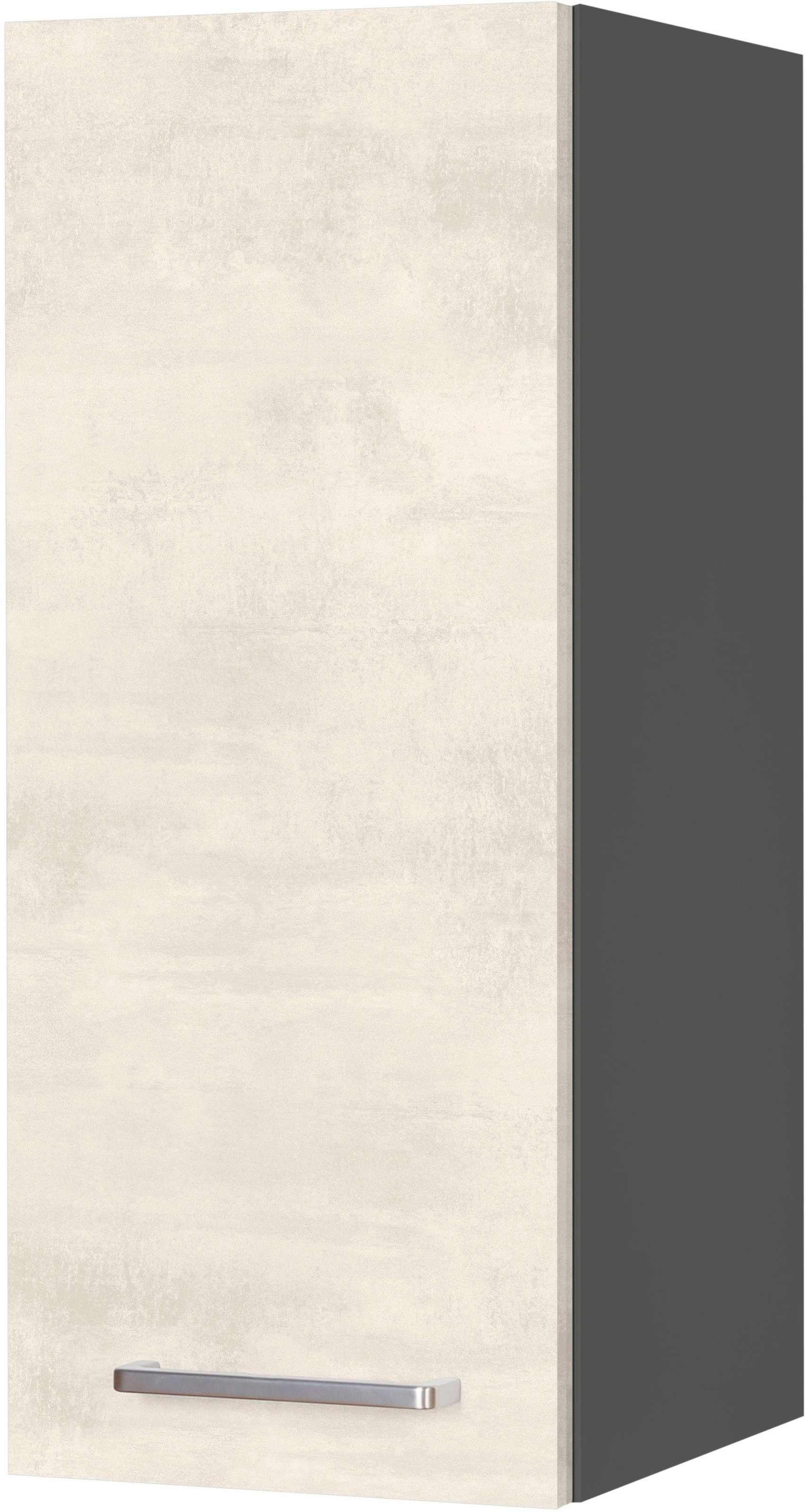 nobilia Hängeschrank ""Riva", Ausrichtung wählbar, vormontiert," in drei Breiten: 30, 45 und 60 cm, mit Soft-Close-Funktion