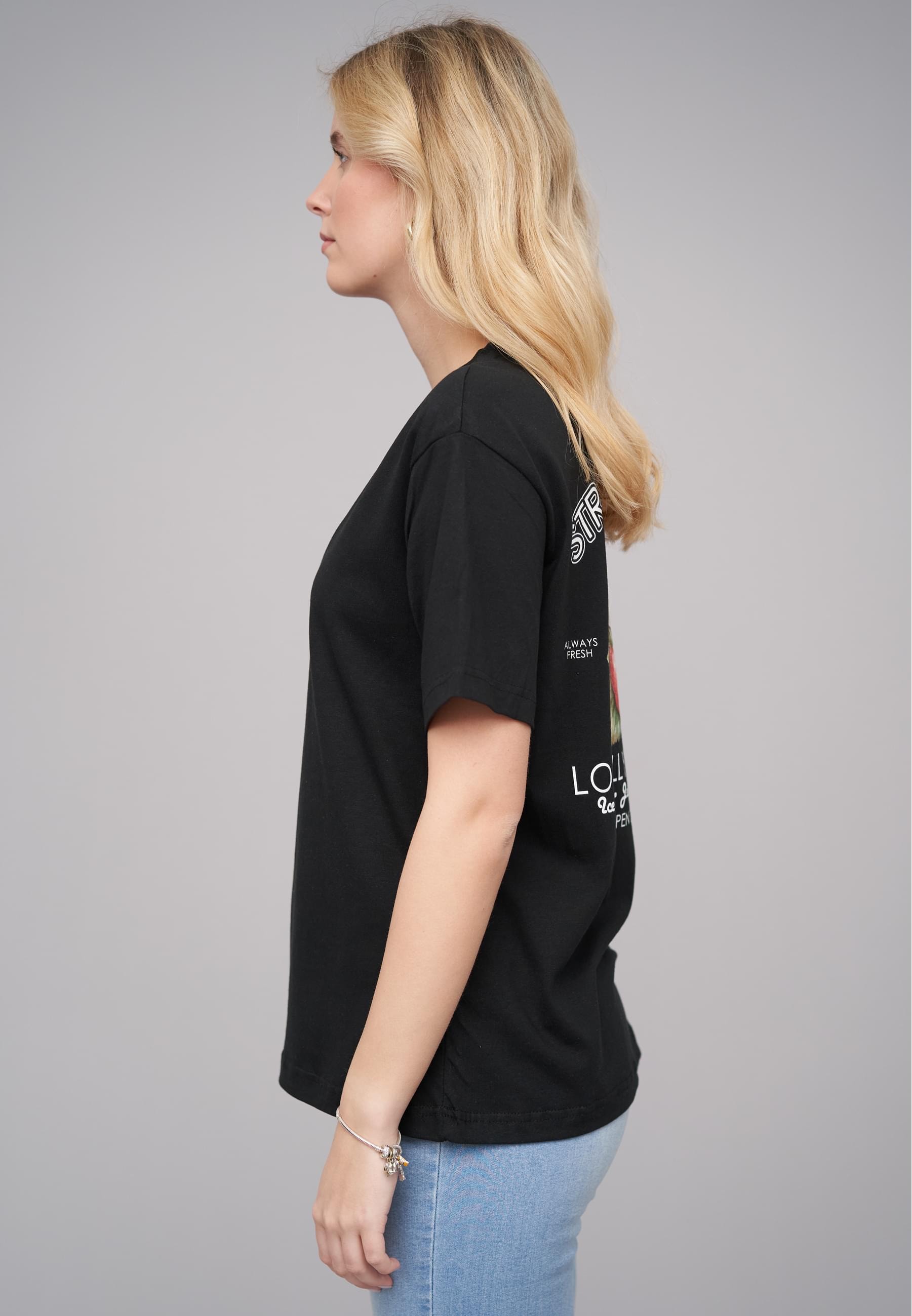 CLOUD 5IVE T-Shirt »CLOUD 5IVE Ladies 77 Locally Grown Black Tee« 1 Stk.