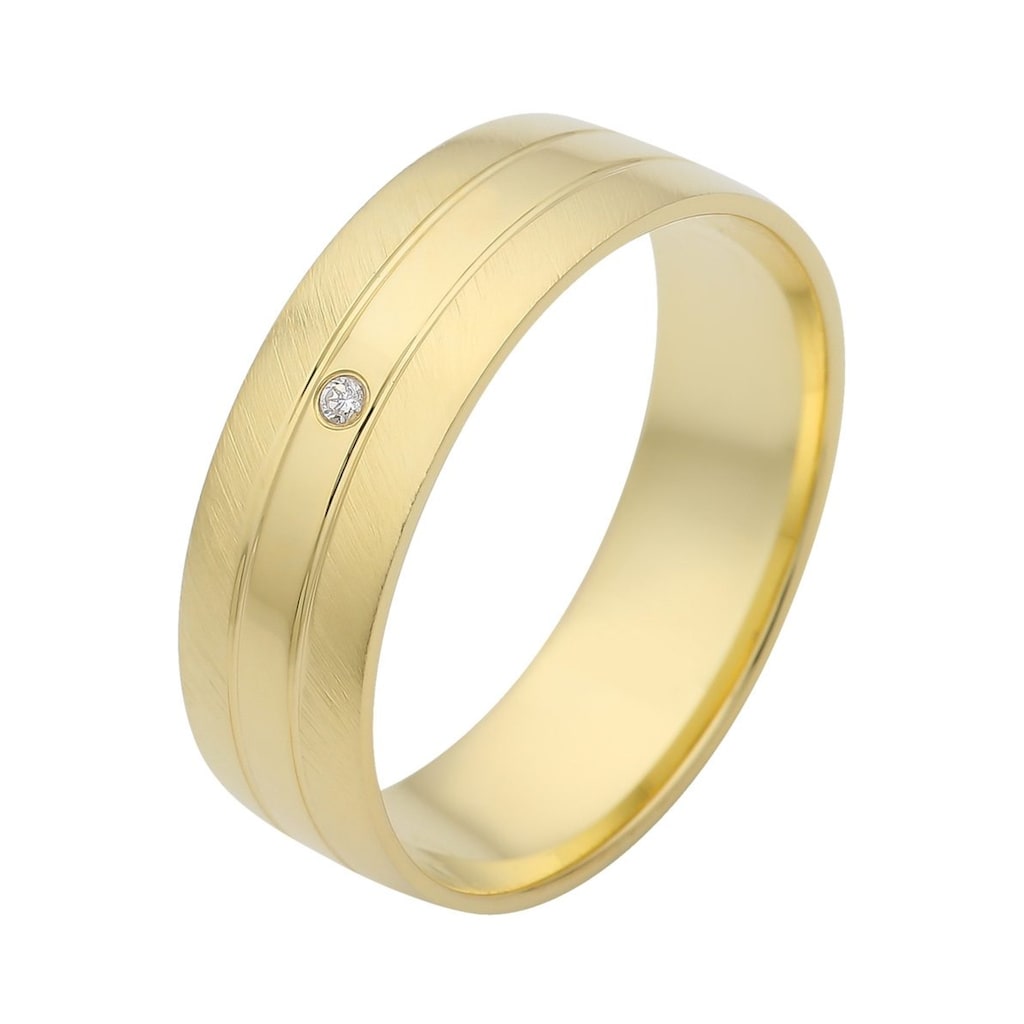 Firetti Trauring »Schmuck Geschenk Gold 375 Hochzeit Ehering Trauring "LIEBE"«