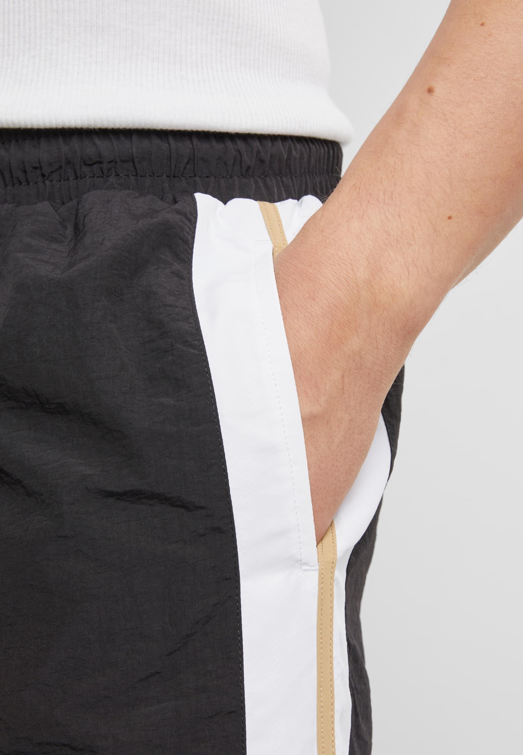 URBAN CLASSICS Badeshorts »Urban Classics Retro Look Swim Shorts«