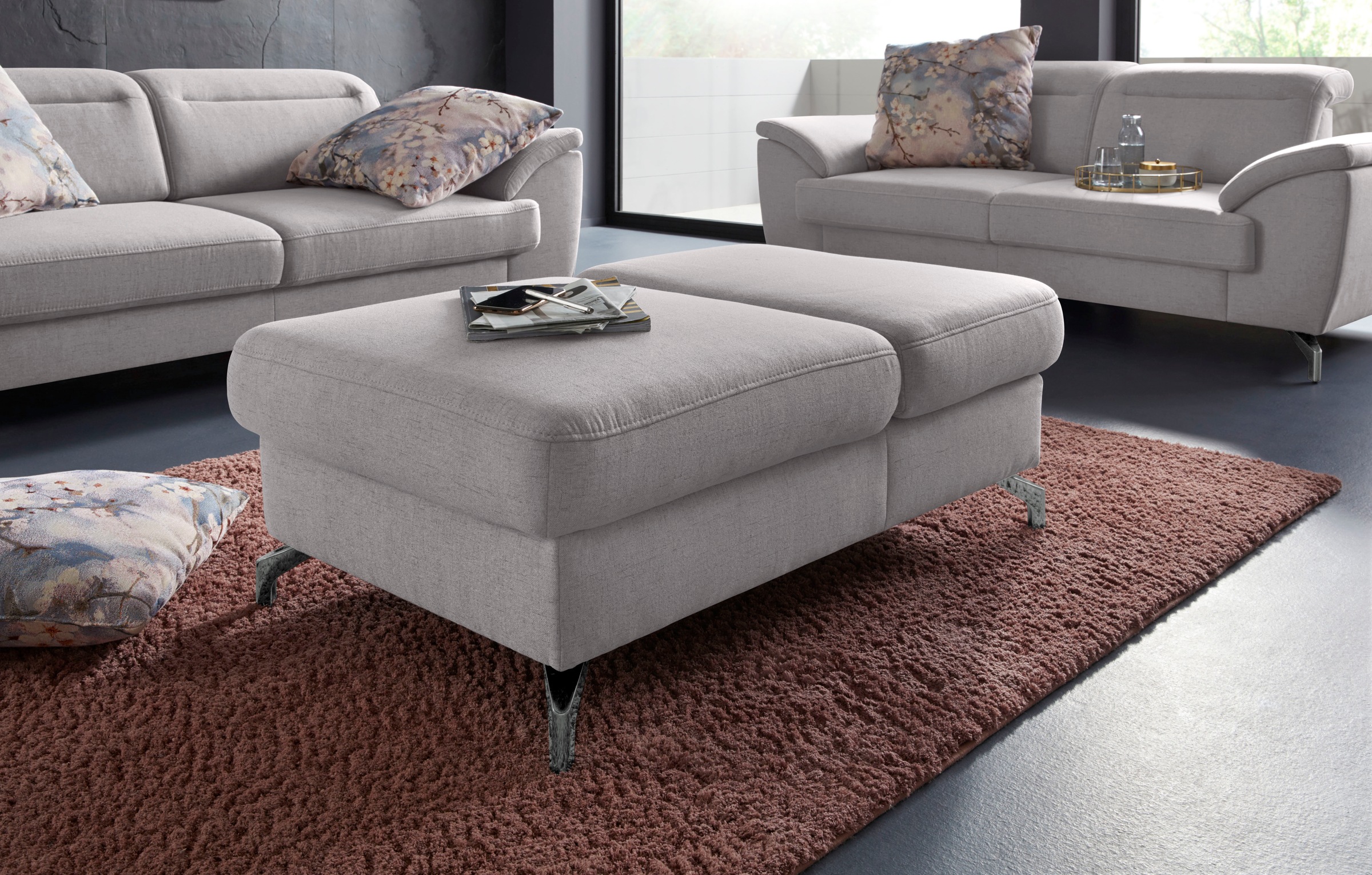 sit&more Sit&more Hocker »Percy« Fußhöhe 12 cm ...