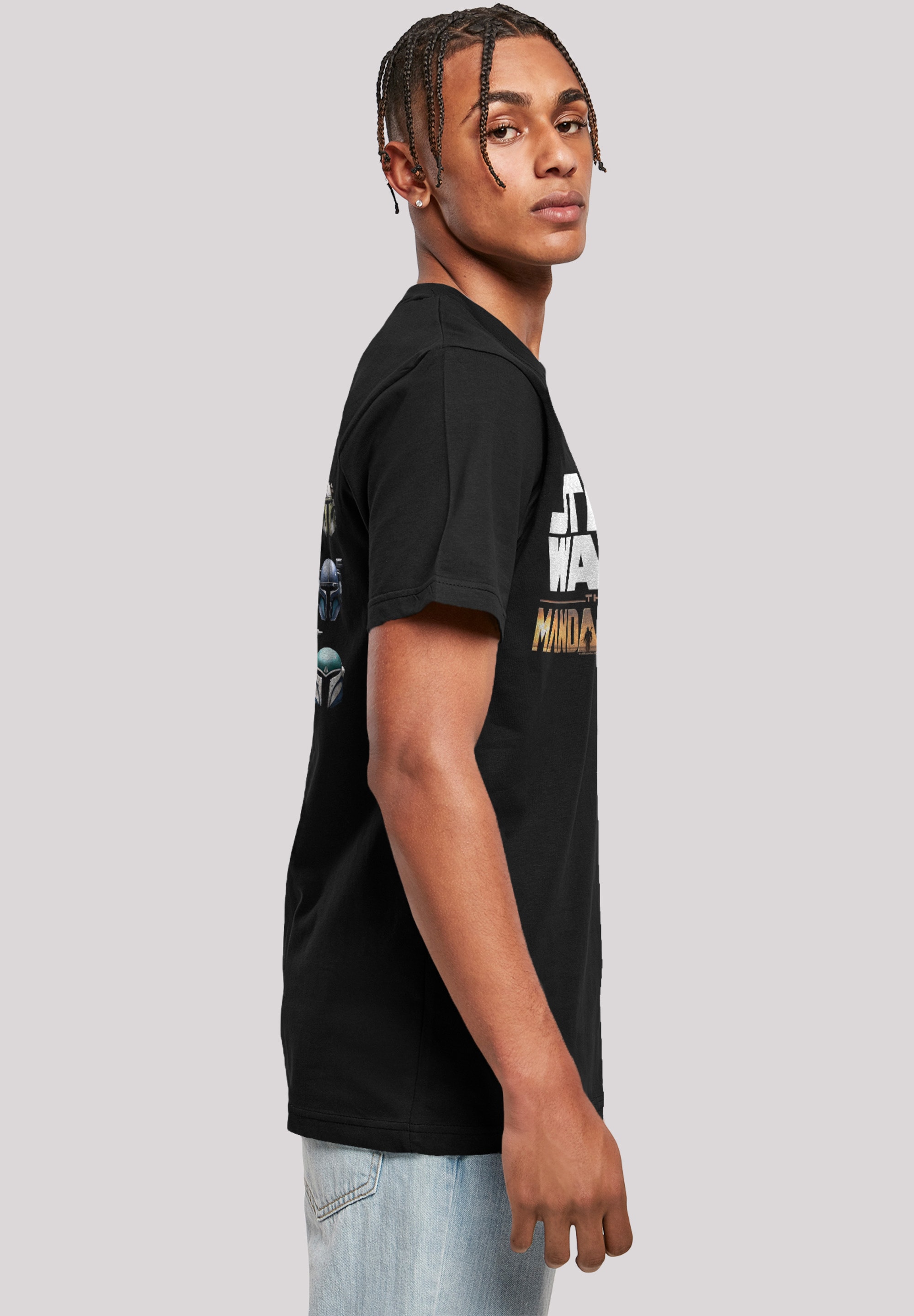 F4NT4STIC T-Shirt »Star Wars The Mandalorian Logo«, Herren,Premium Merch,Regular-Fit,Basic,Bedruckt