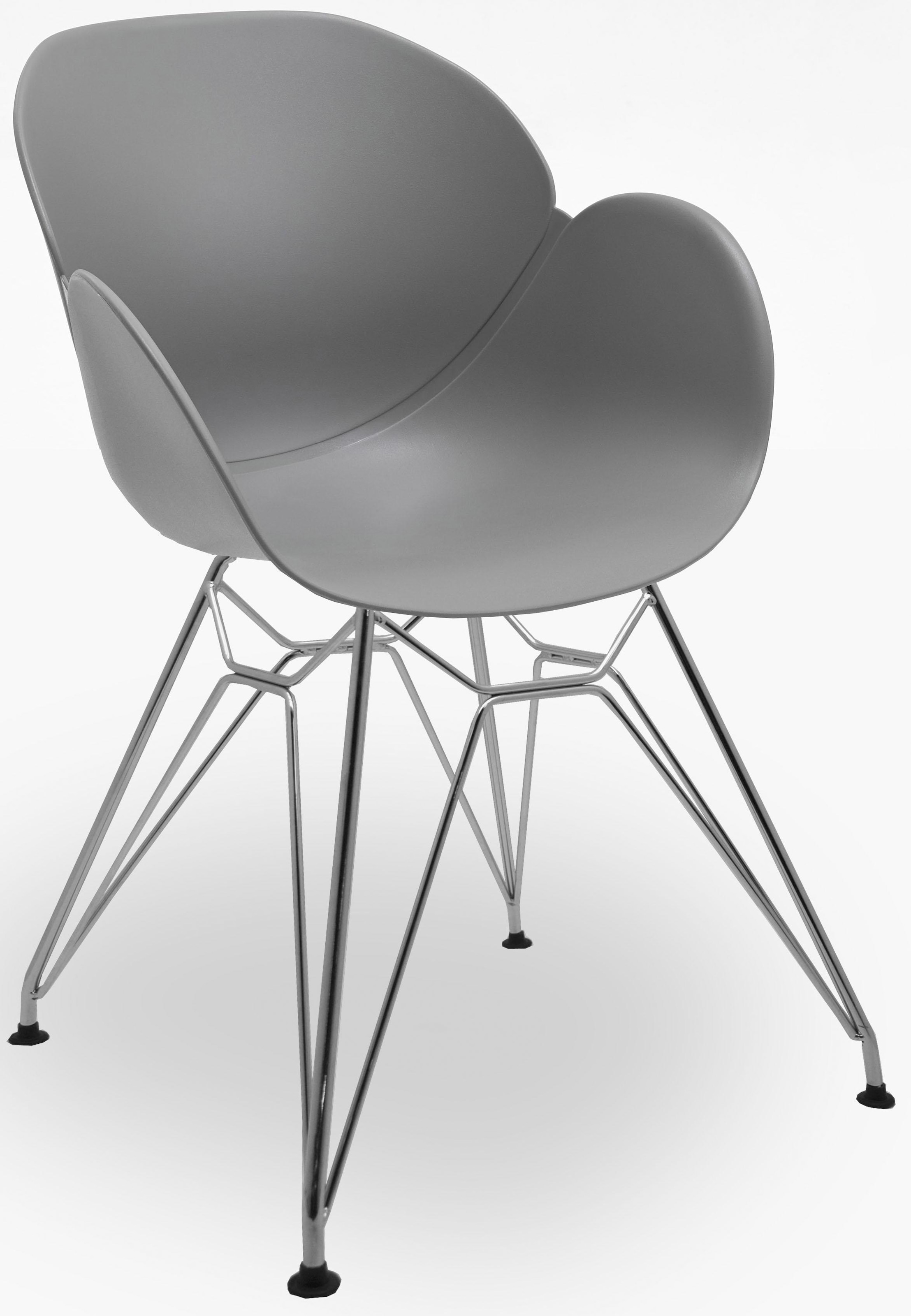 NIEHOFF SITZMÖBEL Schalenstuhl "SUSHI" (Set) 4 4er set mit Trapezgestell, S günstig online kaufen