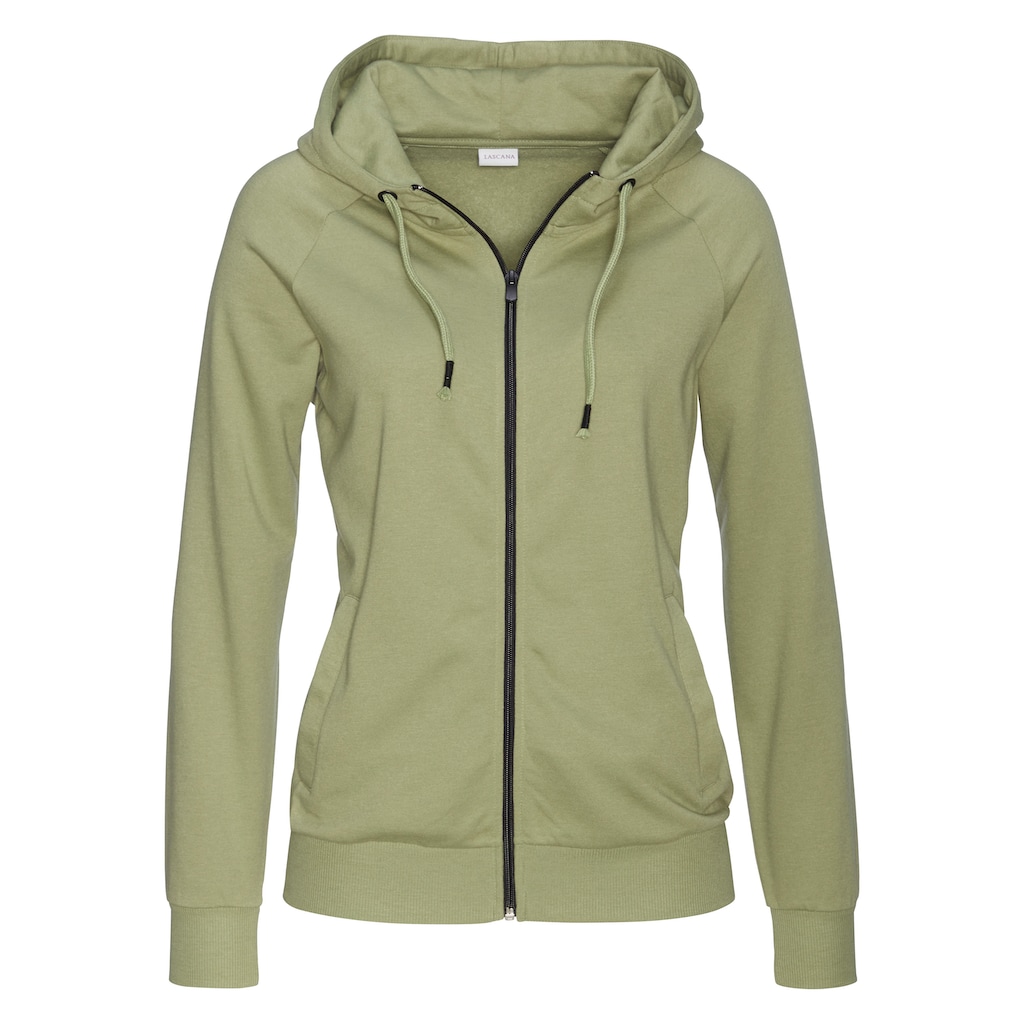 LASCANA Kapuzensweatjacke