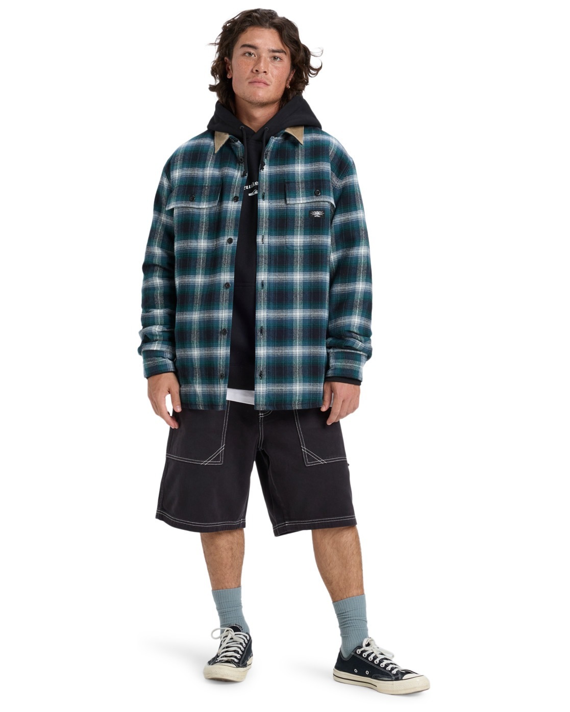 Quiksilver Langarmhemd "Mercury Desert Shadow Check" günstig online kaufen