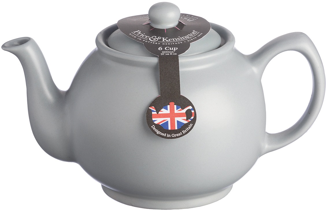 PRICE & KENSINGTON Teekanne "Betty" 1,1 l Steingut, matt, 6 Tassen günstig online kaufen