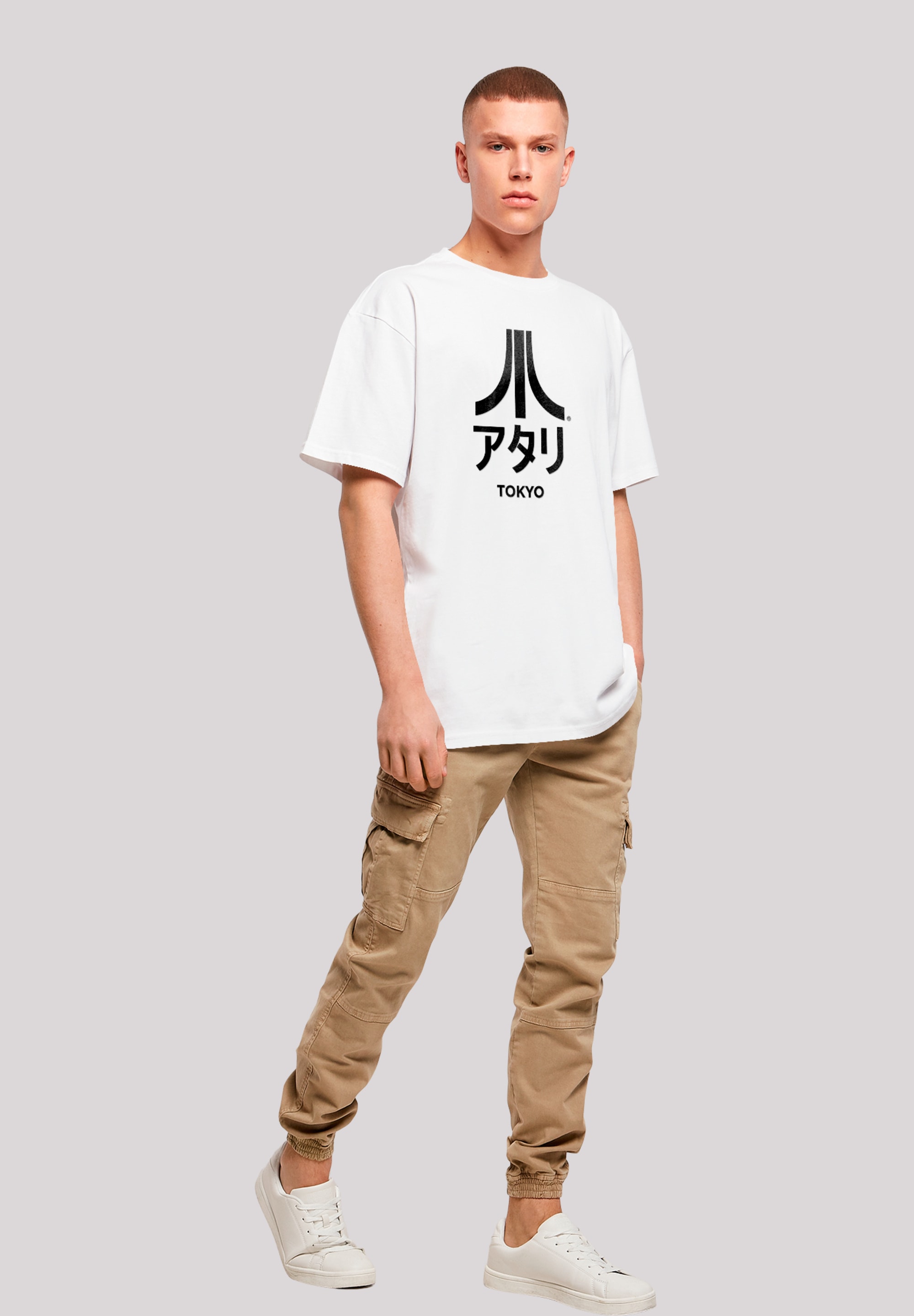 F4NT4STIC T-Shirt »Atari Tokyo Retro Arcade Games«, Premium Qualität