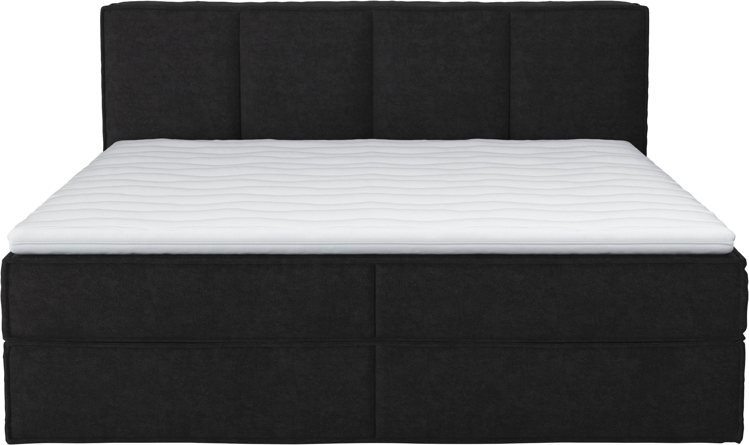 Thumbnail - Home affaire Boxspringbett "Milano", Boxbett inkl. Topper, 2 Matratzen, Härtegrade H2, H3 und H4 wählbar
