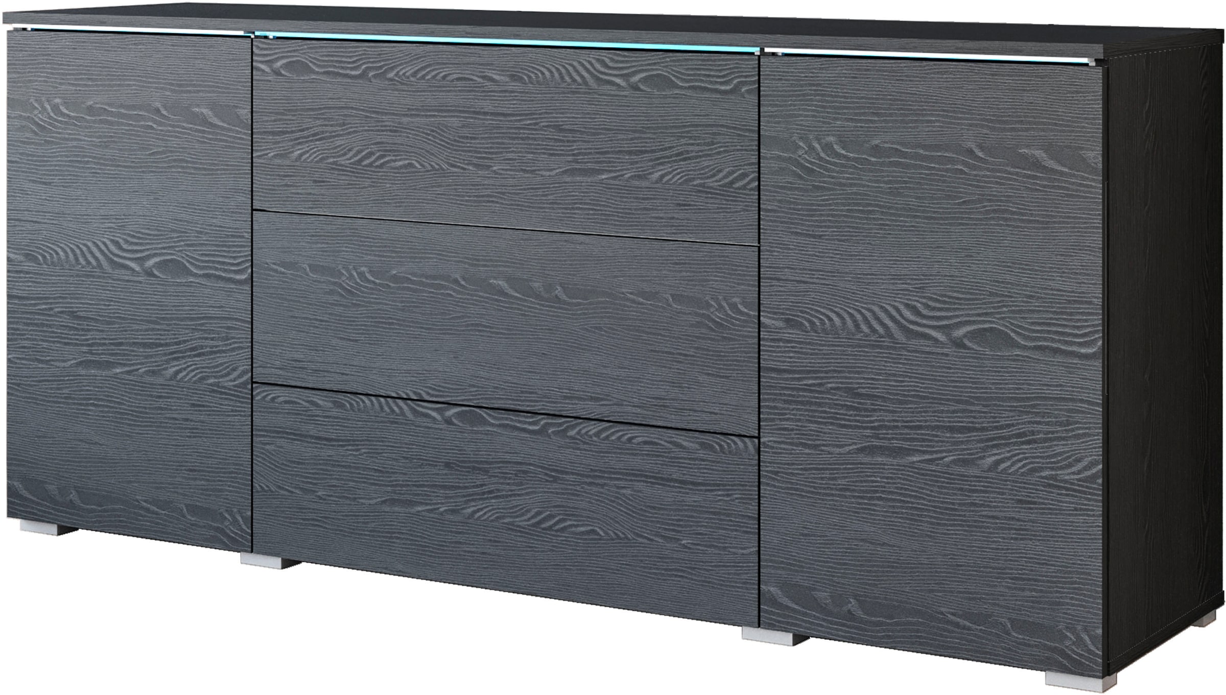 INOSIGN Sideboard "VERA", moderne grifflose Kommode Breite 150 cm, Einlegeböden verstellbar