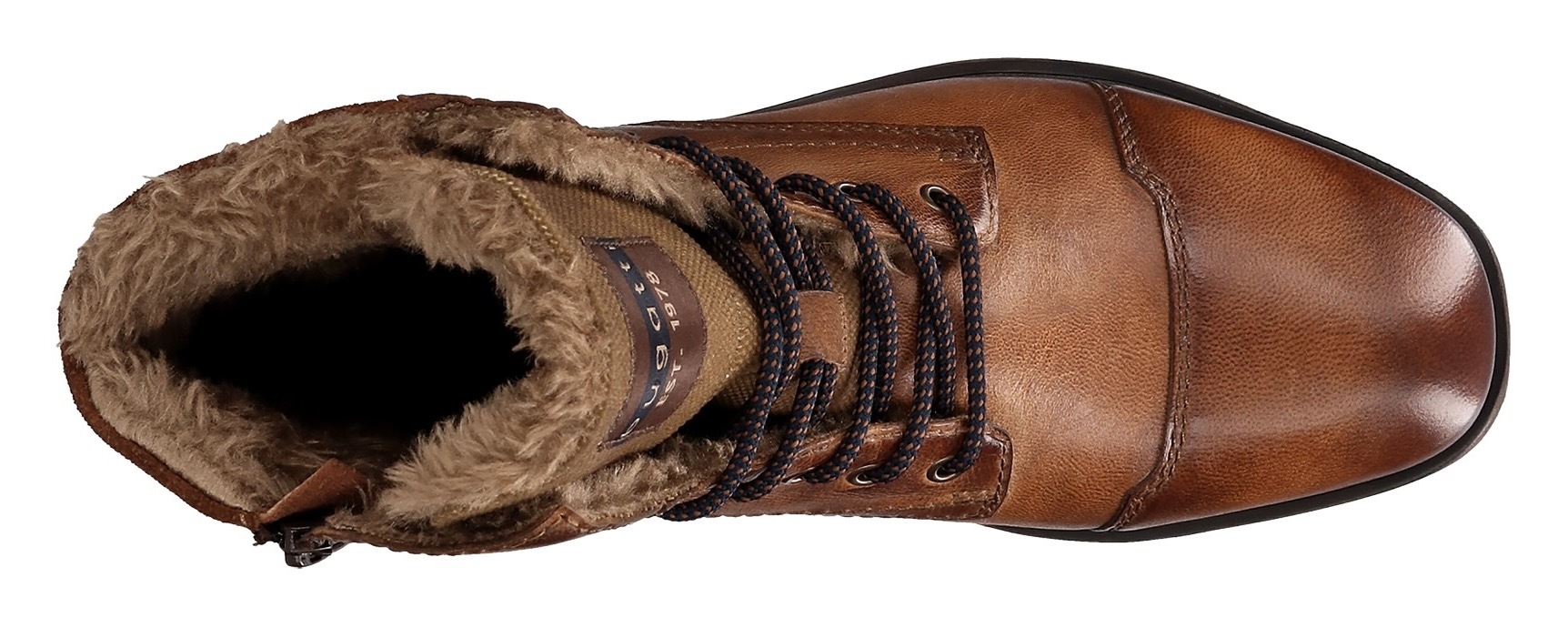 bugatti Winterboots, Winterstiefel, Boots, Schnürstiefelette mit Reißverschluss