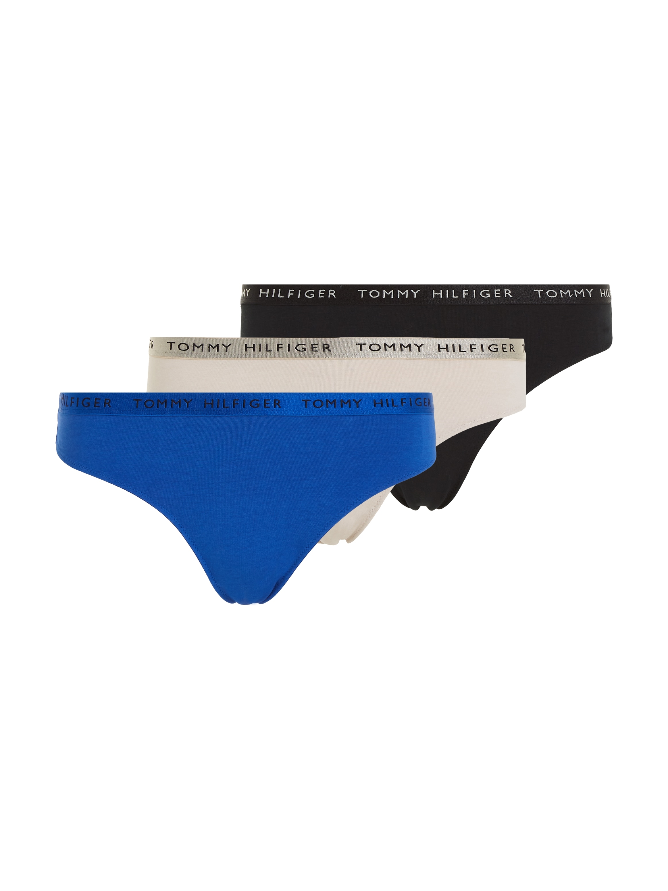 TOMMY HILFIGER Underwear T-String »SHINE 3 PACK THONG GIFTING« ...