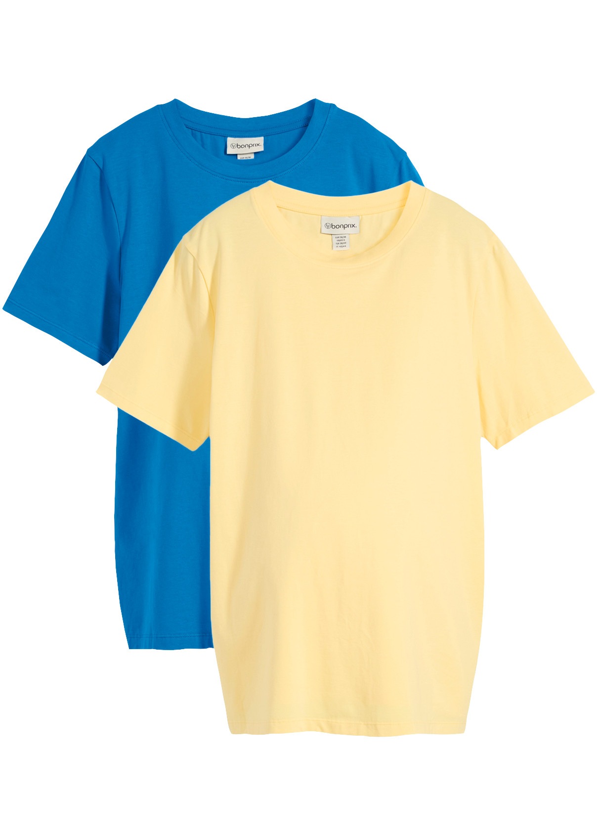 bonprix Umstandsshirt Packung, 2er, 2 Loose Fit Passform - perfekt für die Schwangerschaft