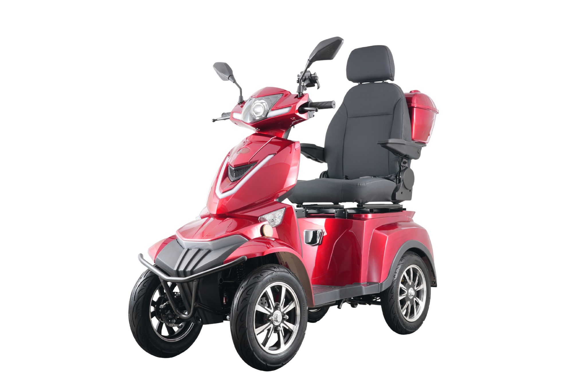 Aktiv mobil Elektromobil »AM E-Quad 1000, 25 km/h mit Topcase« 1.000 W 25 km/h Topcase Fassungsvermögen von ca. 36 Litern, Staufach mit ca. 24 Litern