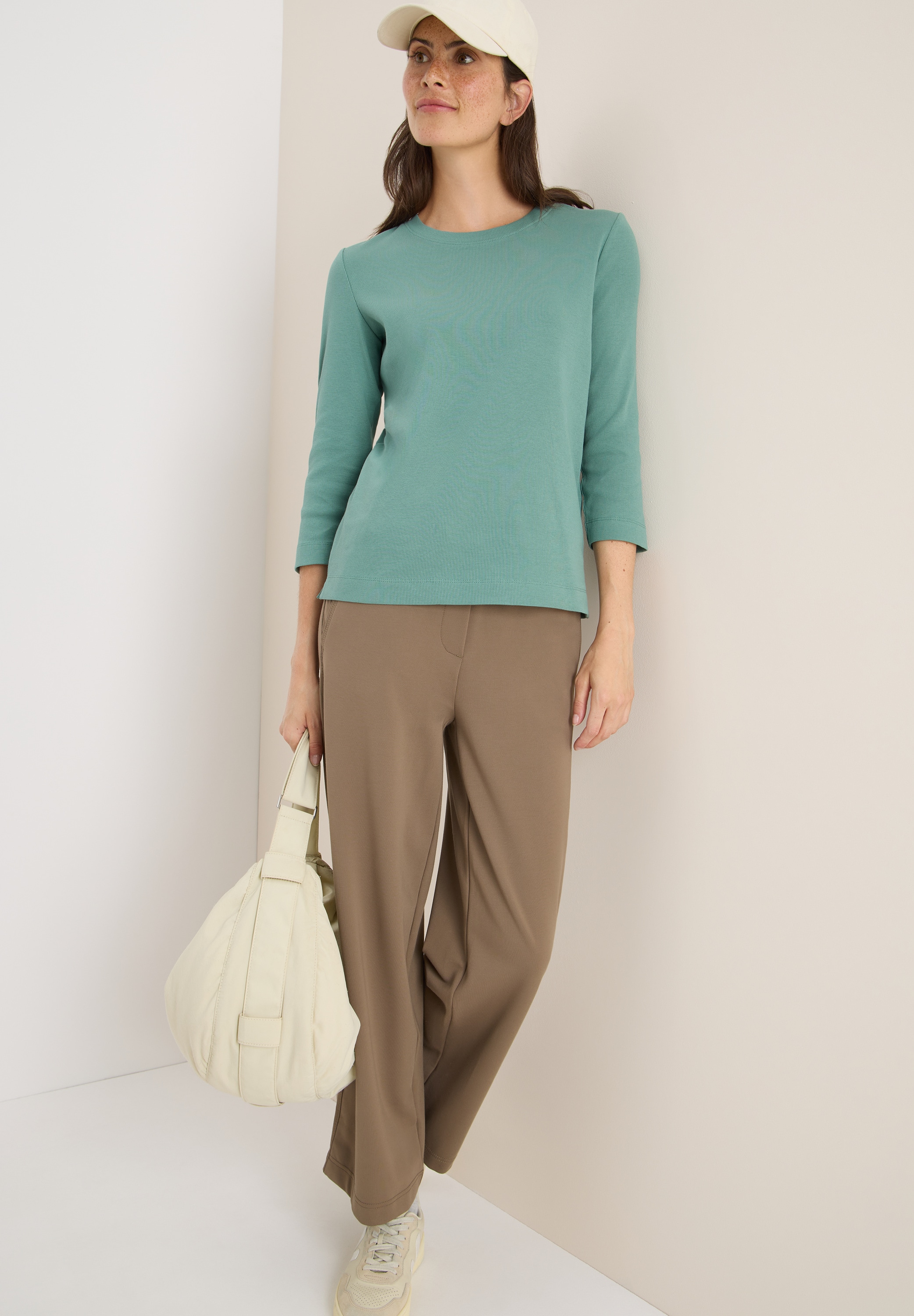 Cecil 3/4-Arm-Shirt, mit 3/4-Ärmel