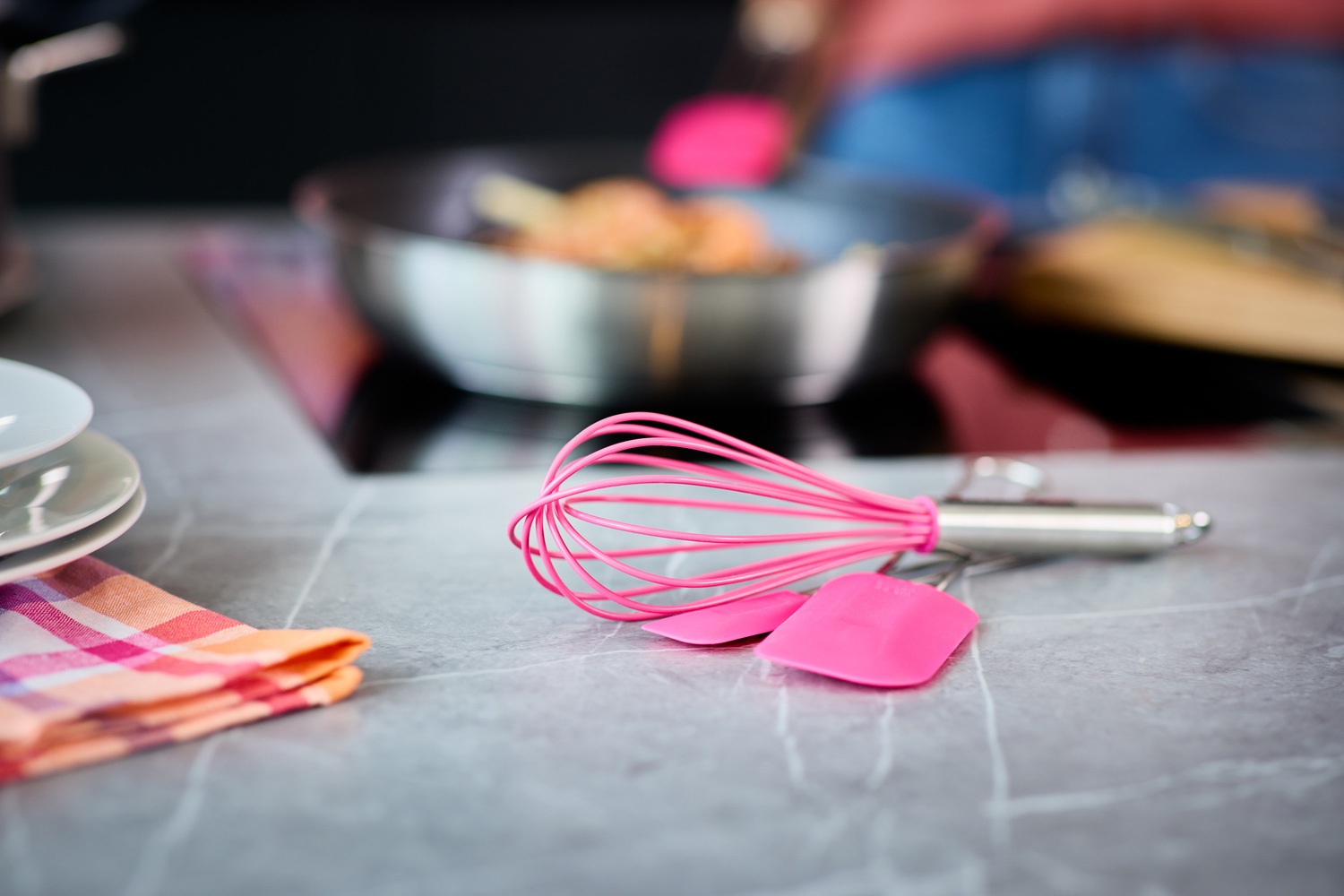 RÖSLE Teigschaber "Pink Charity Edition" Teigspachtel, Silikon, pink, Edels günstig online kaufen