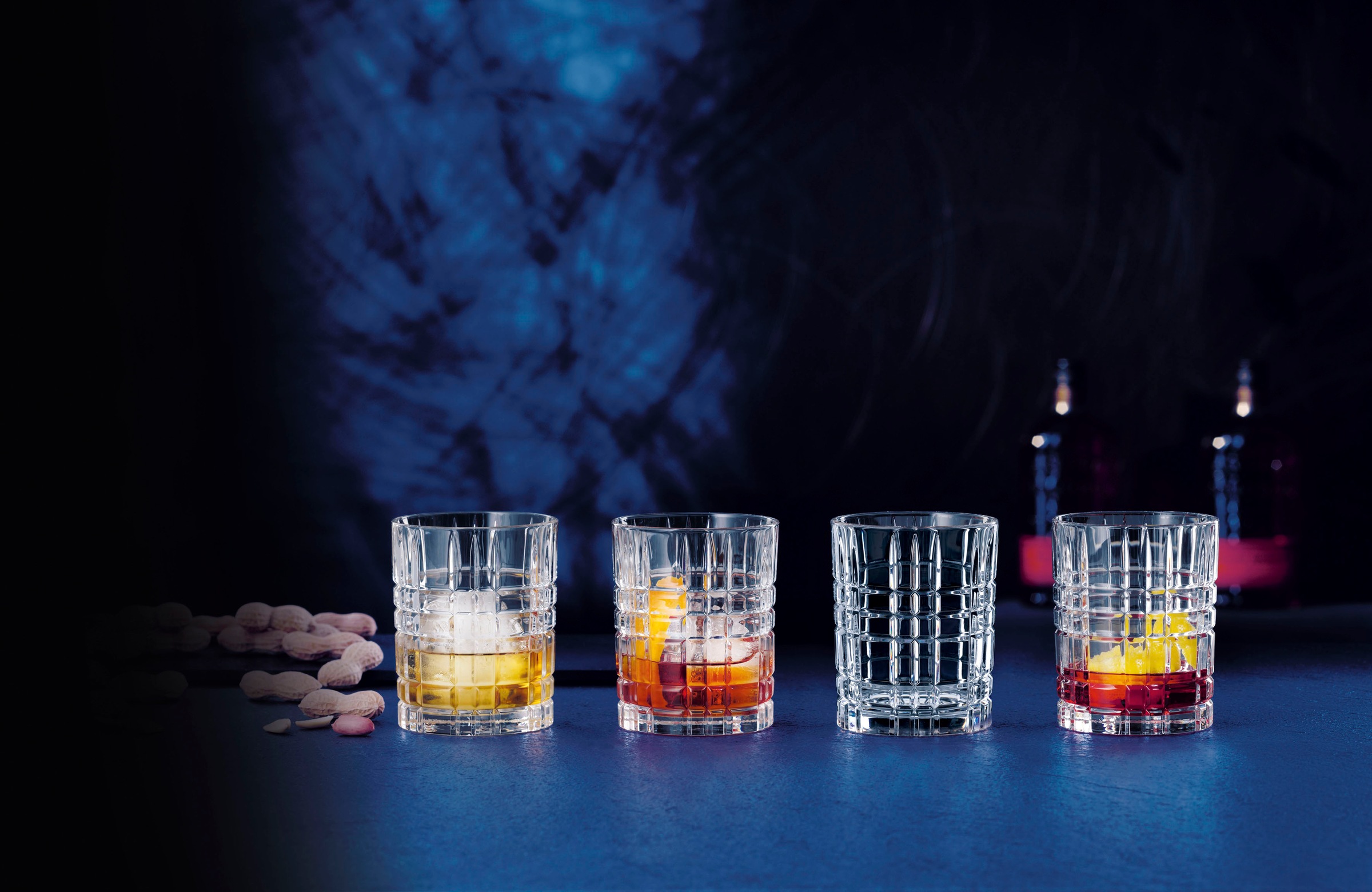 Nachtmann Whiskyglas »Square« Made in Germany, 345 ml, 4-teilig