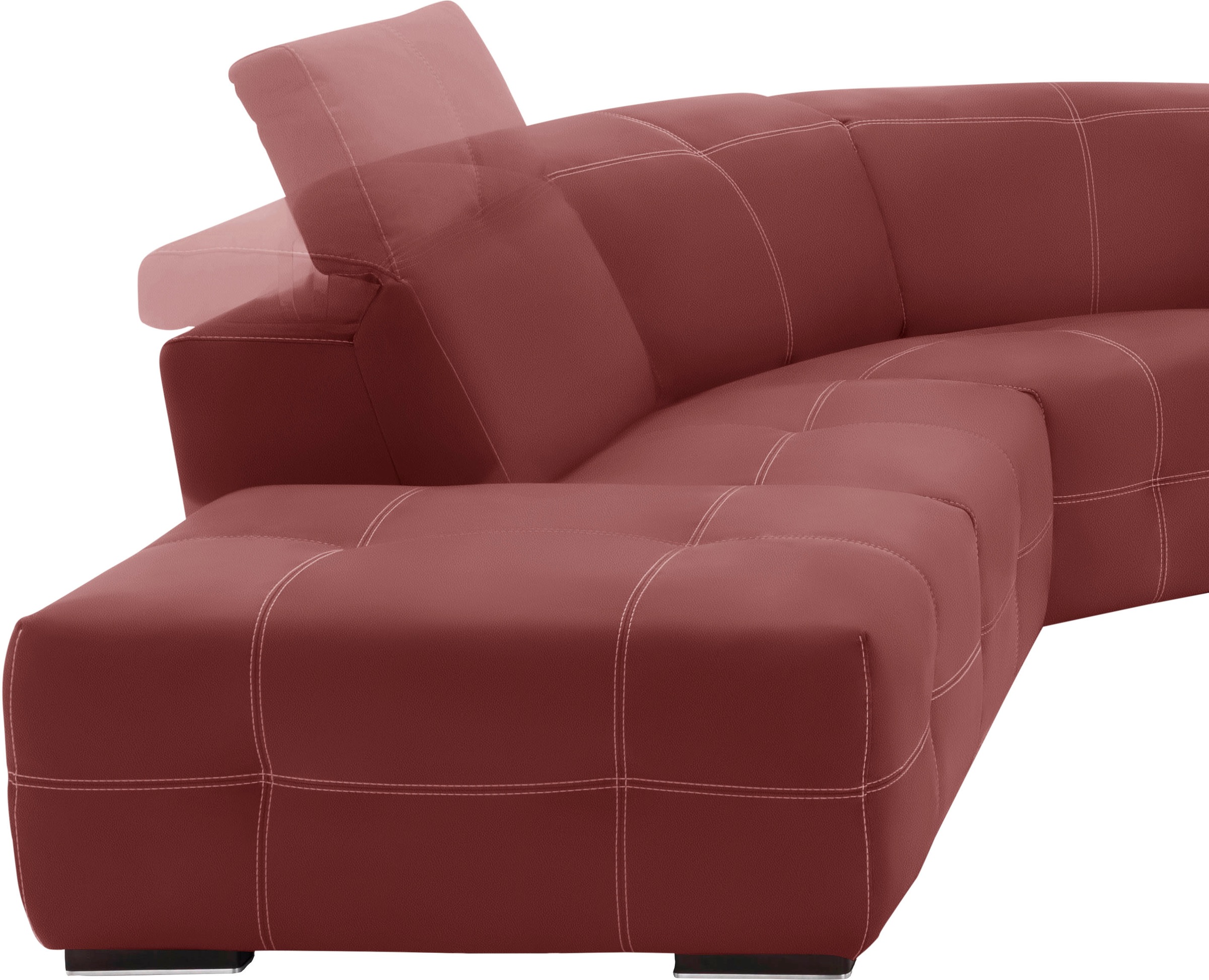 Egoitaliano Ecksofa "Sauvanne", wahlweise mit elektrischer Relaxfunktion, K günstig online kaufen