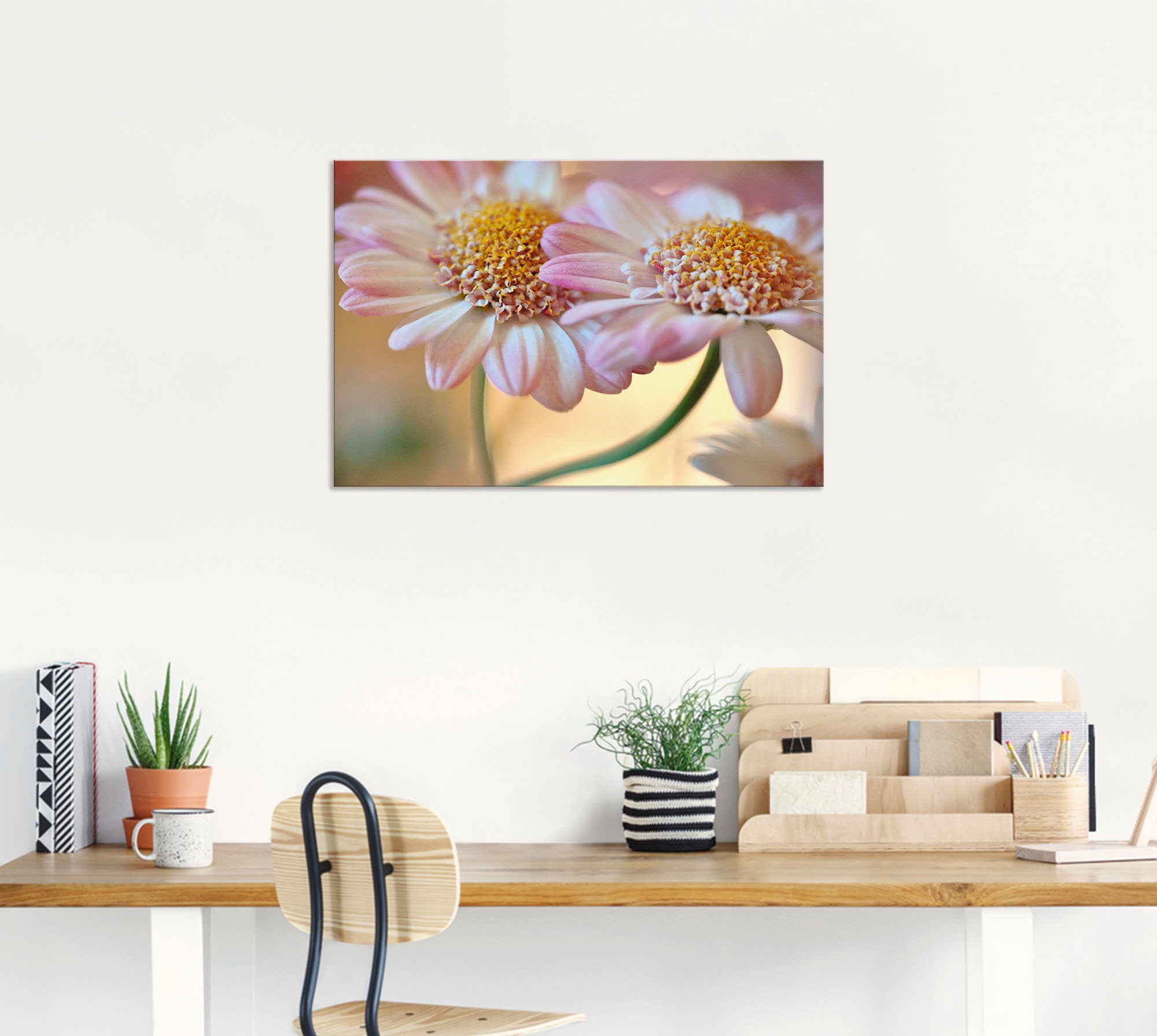 Artland Wandbild »Zweisamkeit«, Blumen, (1 St.), als Alubild, Outdoorbild, Leinwandbild in verschied. Größen