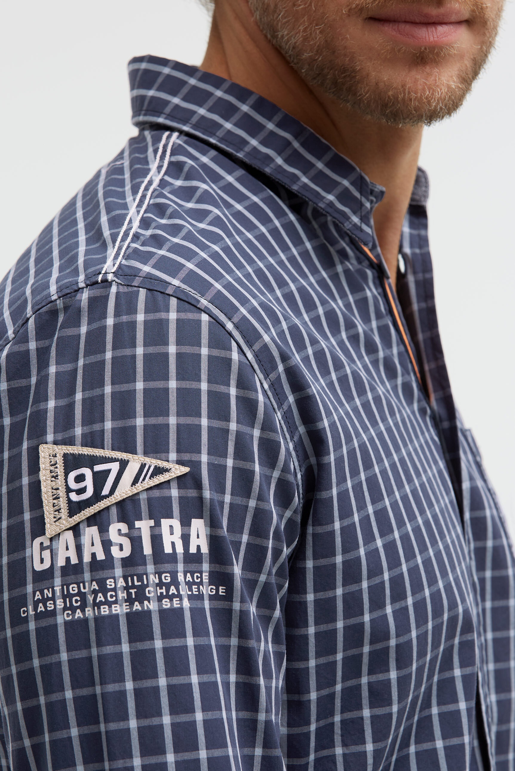 Gaastra Langarmhemd mit Brusttasche