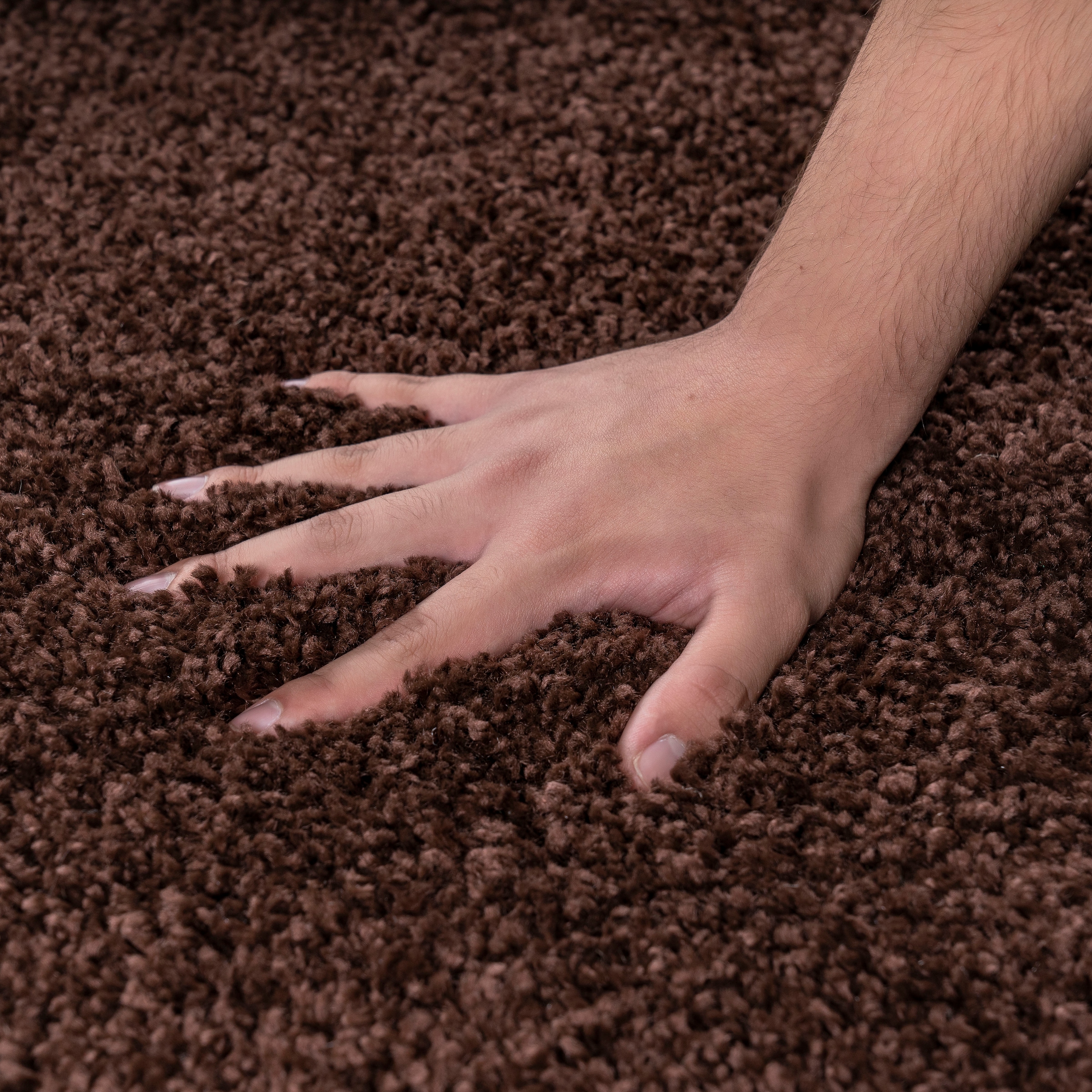 Bruno Banani Hochflor-Teppich »Shaggy Soft«, rechteckig, 30 mm Höhe, gewebt, Uni Farben, besonders weich und kuschelig