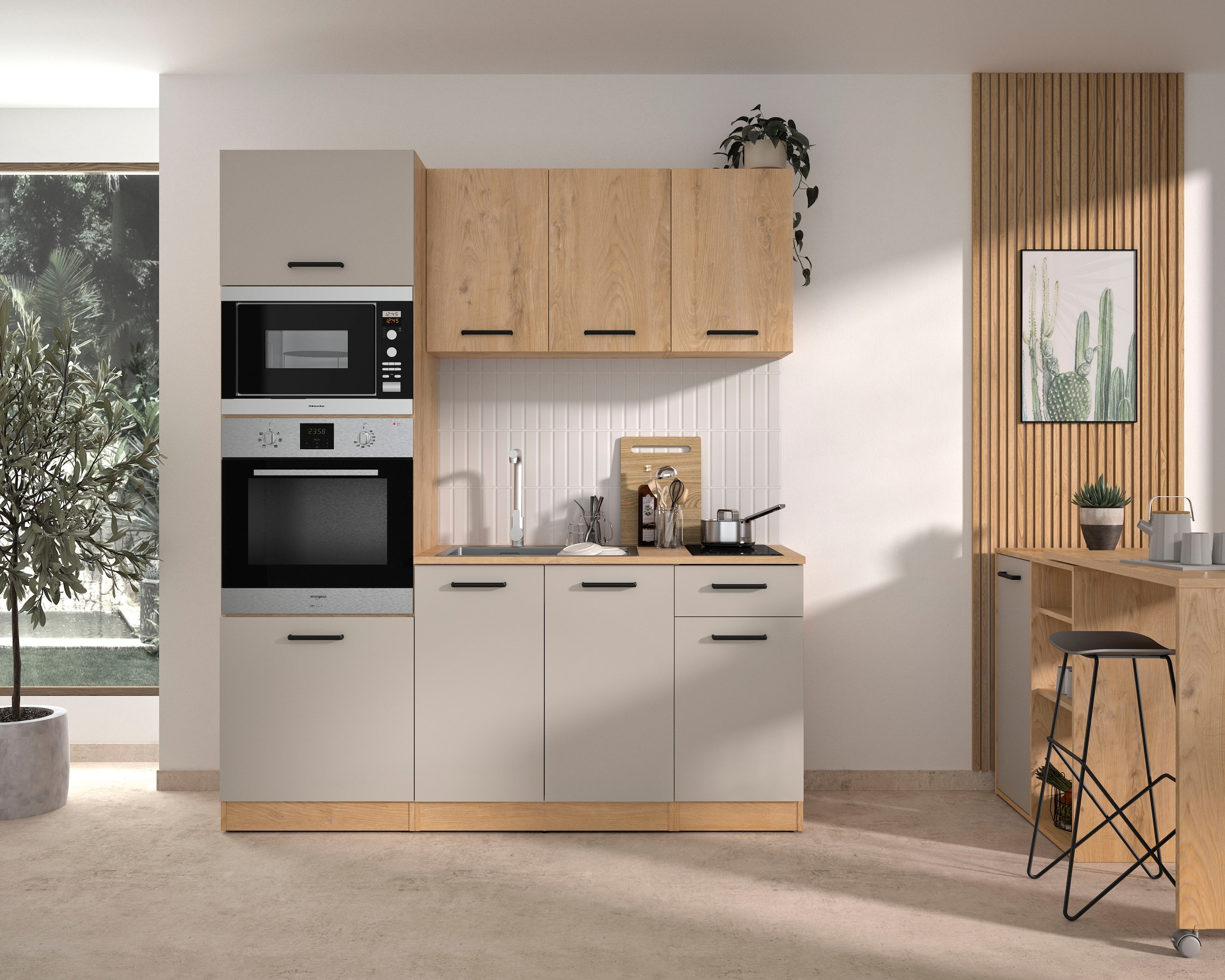 Gami Küchenzeile »Set A B180 ALPAGA« Set,  Sehr praktisch und funktional.