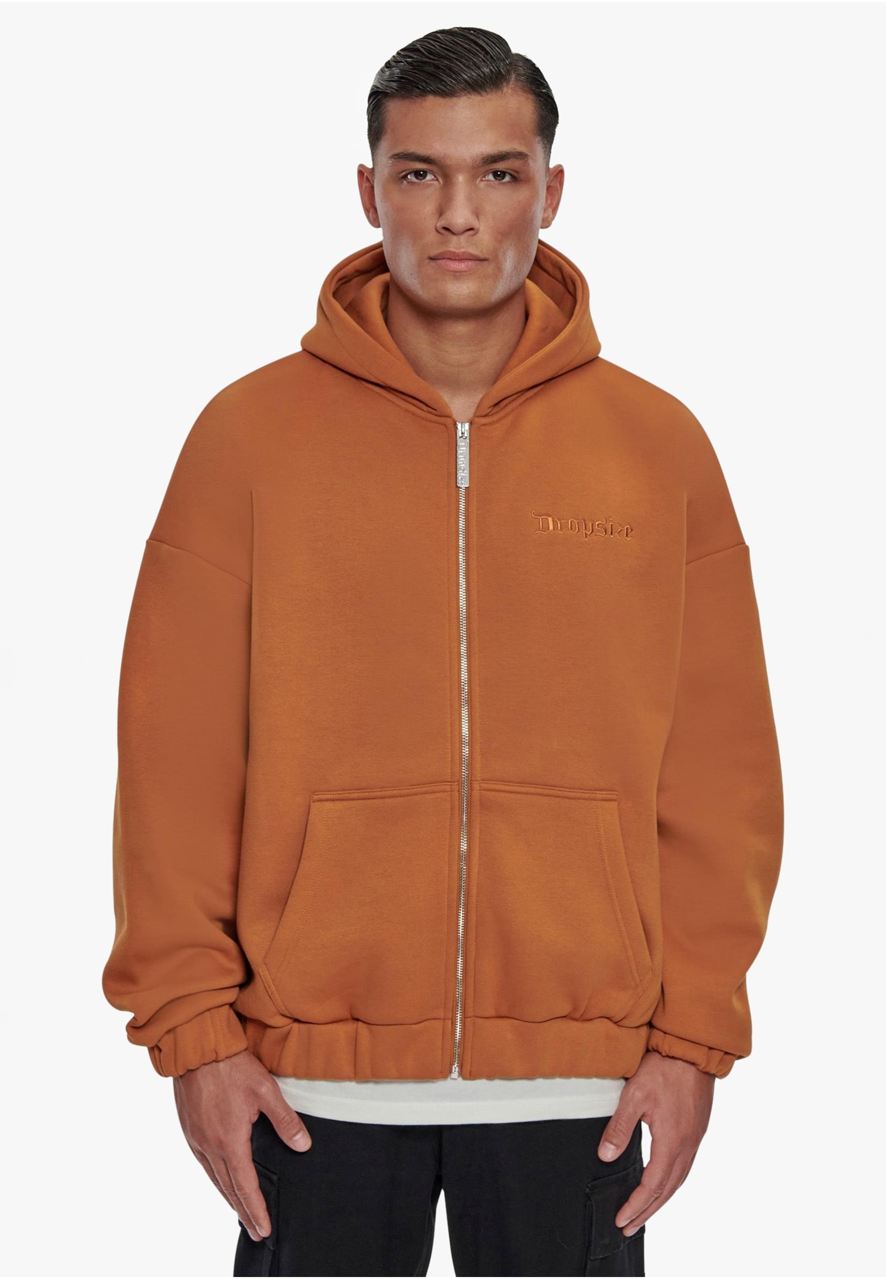 Dropsize Sweatjacke »Dropsize Herren Super Heavy Oversized Zip-Hoodie«