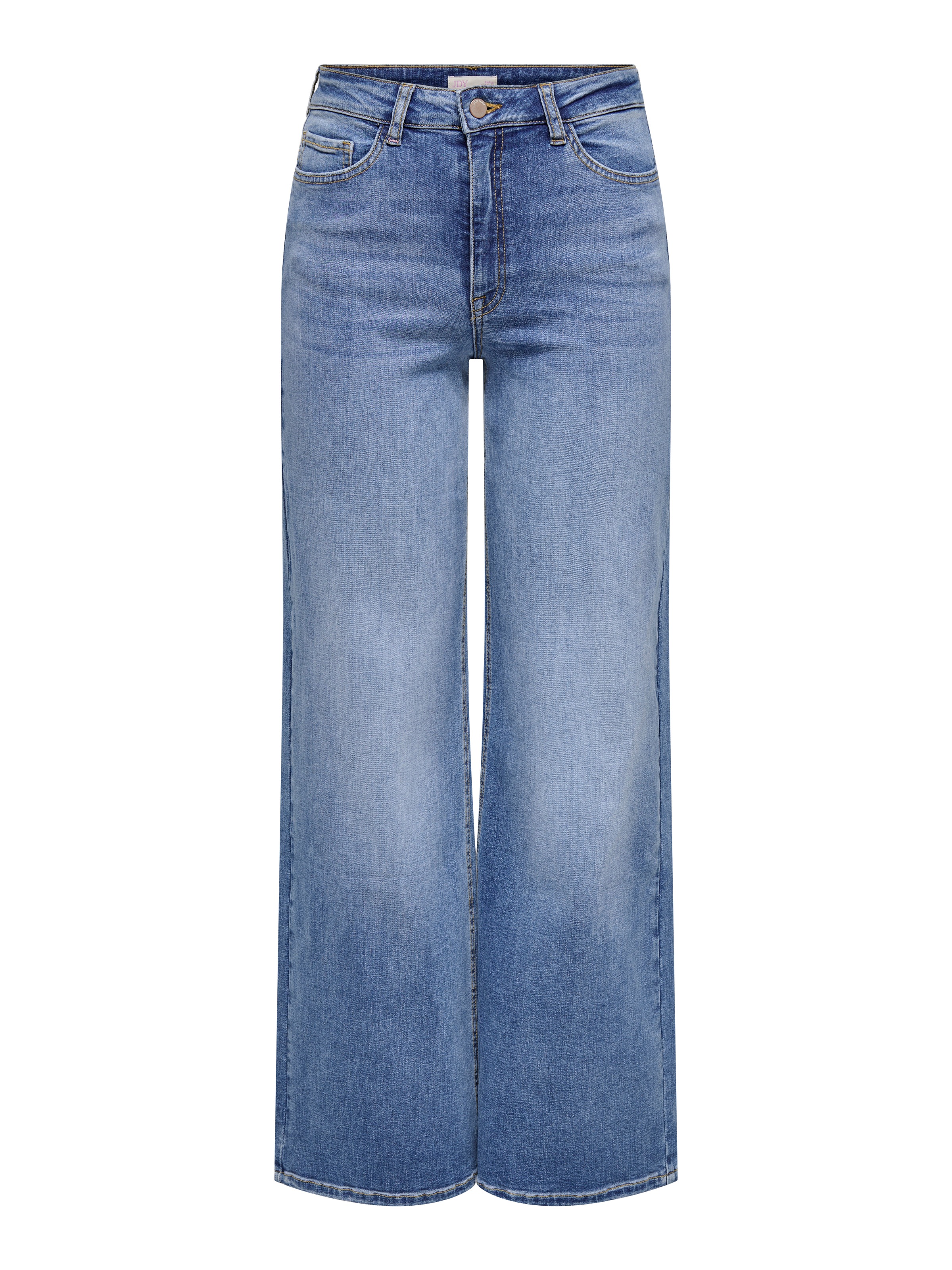 JDY High-waist-Jeans "JDYFELINA-FINA HW WIDE MED BLUE DNM NOOS" günstig online kaufen