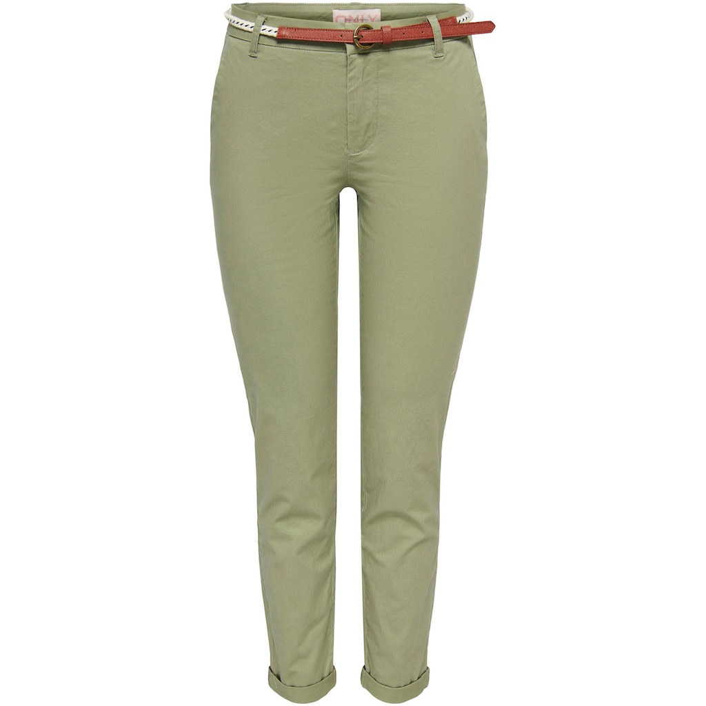 ONLY Chinohose »ONLBIANA COTTON BELT CHINO CC PNT«