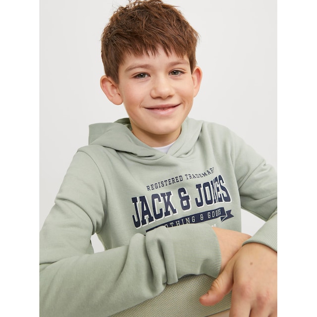 Jack & Jones Junior Hoodie »JJELOGO SWEAT HOOD 2 COL 24 SN JNR« bestellen |  BAUR