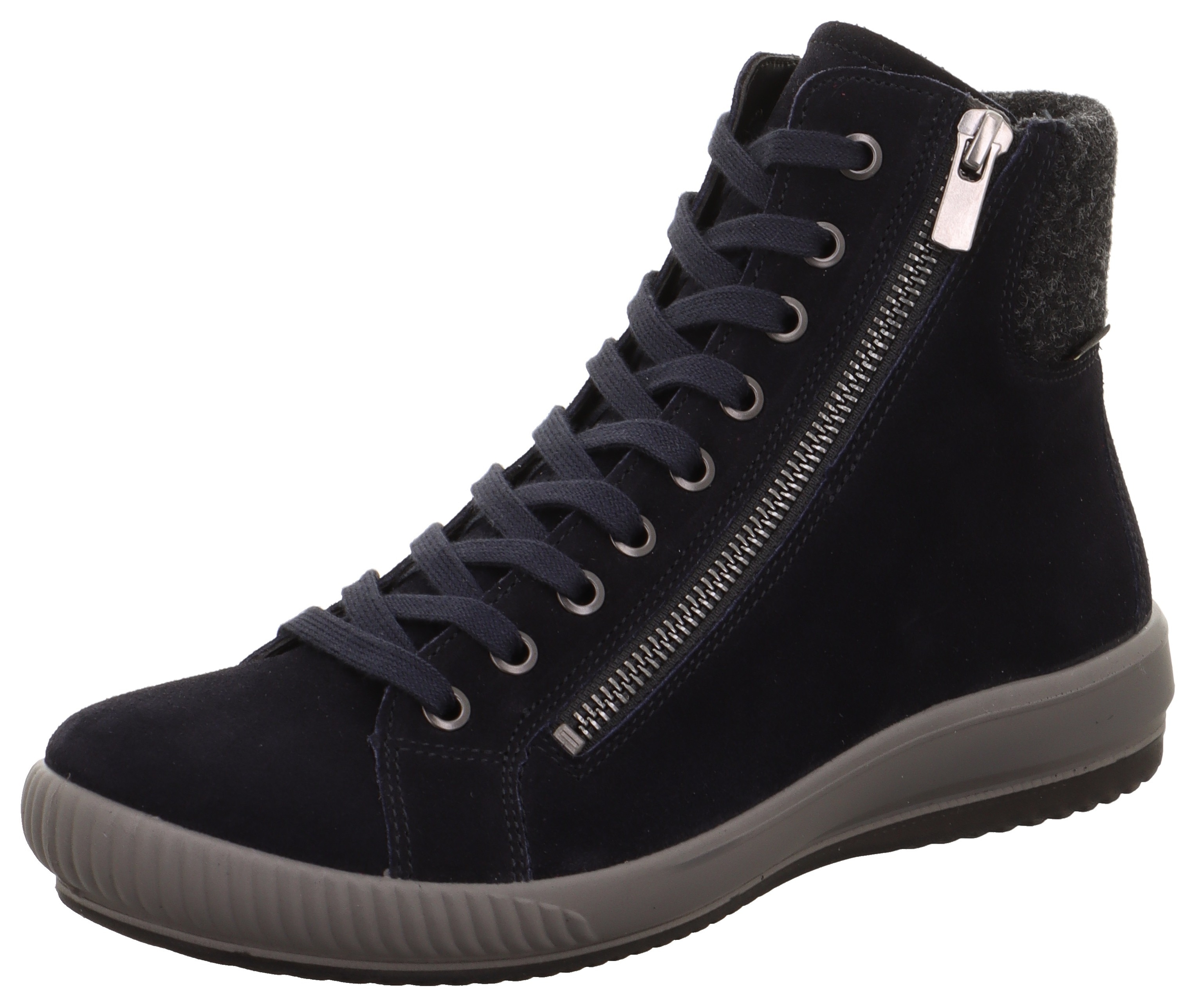 Legero Schnürboots "TANARO 5.0" High Top-Sneaker mit zusätzlichem Reißverschluss
