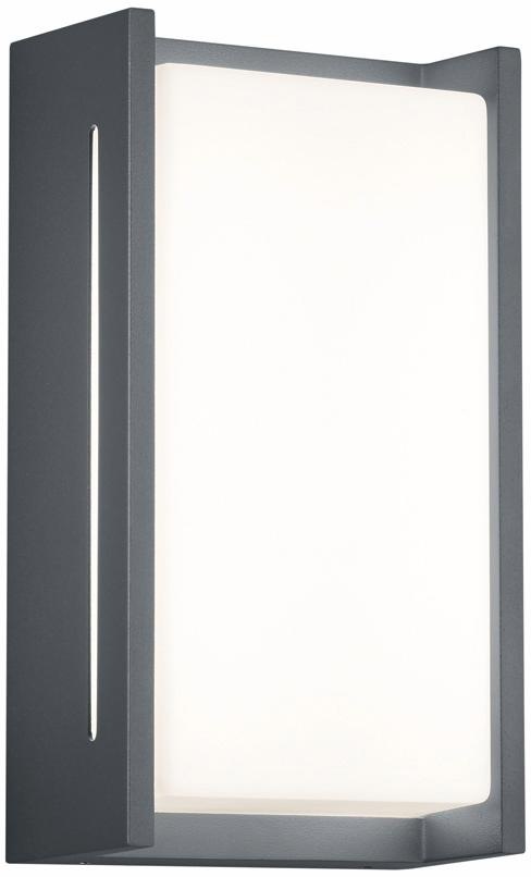 Indus LED outdoor wall light, anthracite