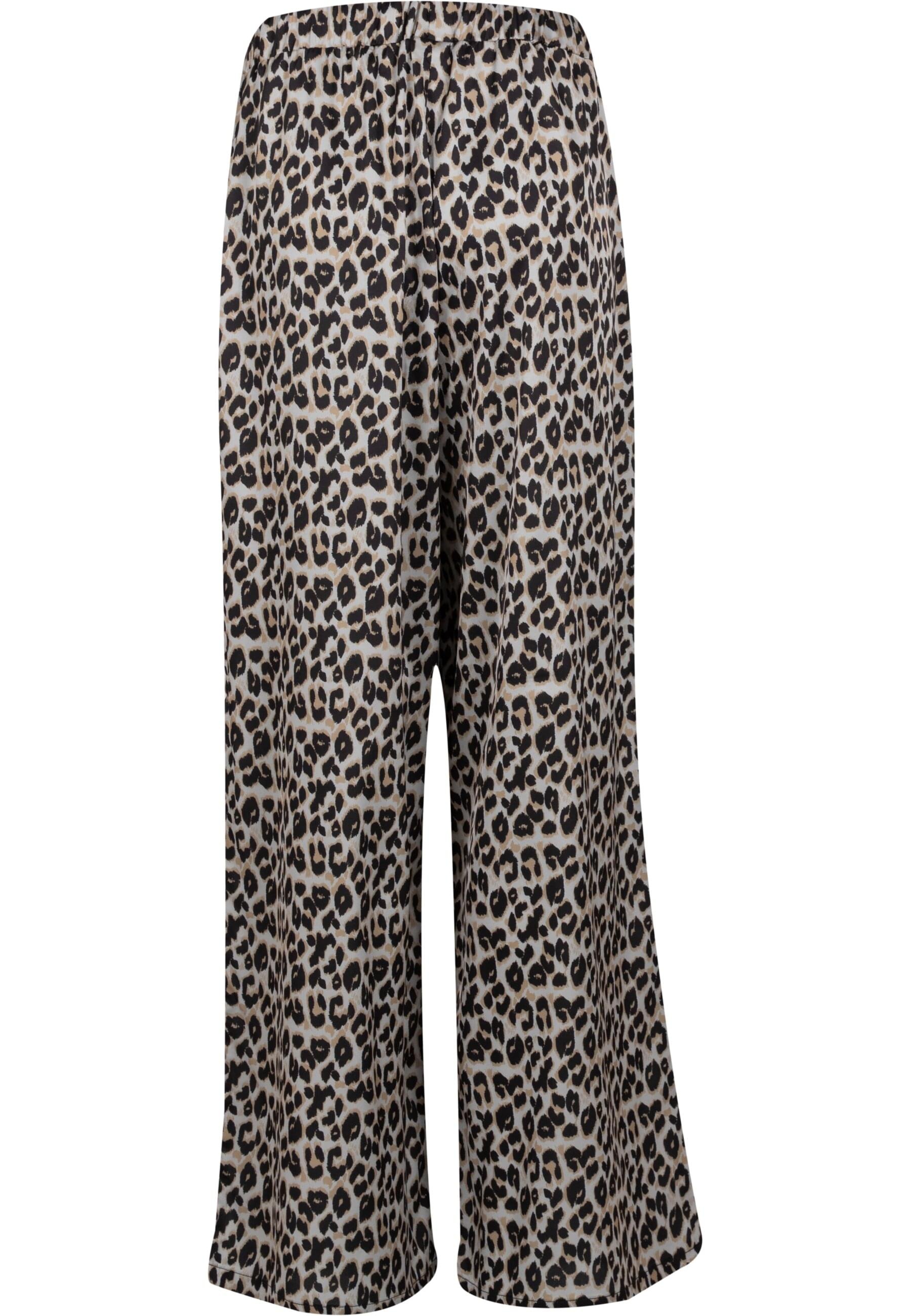URBAN CLASSICS Stoffhose "Urban Classics Ladies Leo Resort Pants" günstig online kaufen