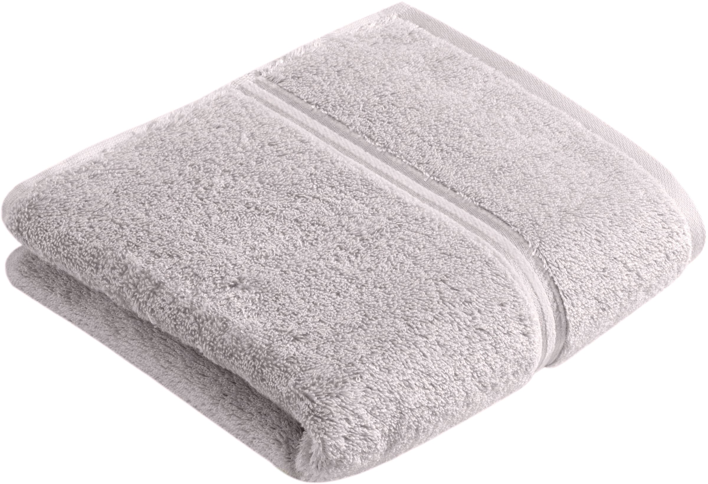 Vossen Handtuch "Belief" Chenille-Struktur günstig online kaufen