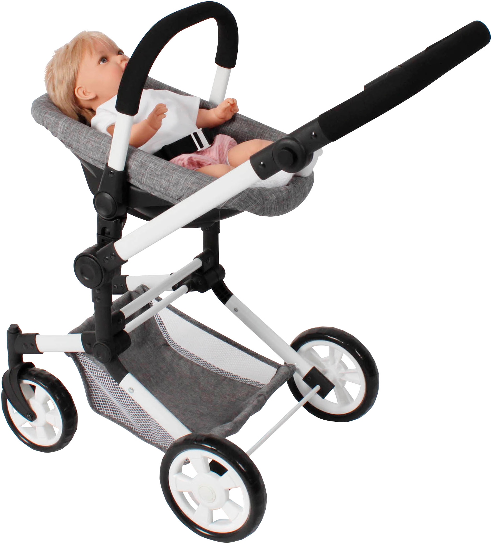 CHIC2000 Puppen Autositz »mit Adapter« passend für Puppenwagen Mika, Nele, Jara, Linus und Linus Duo