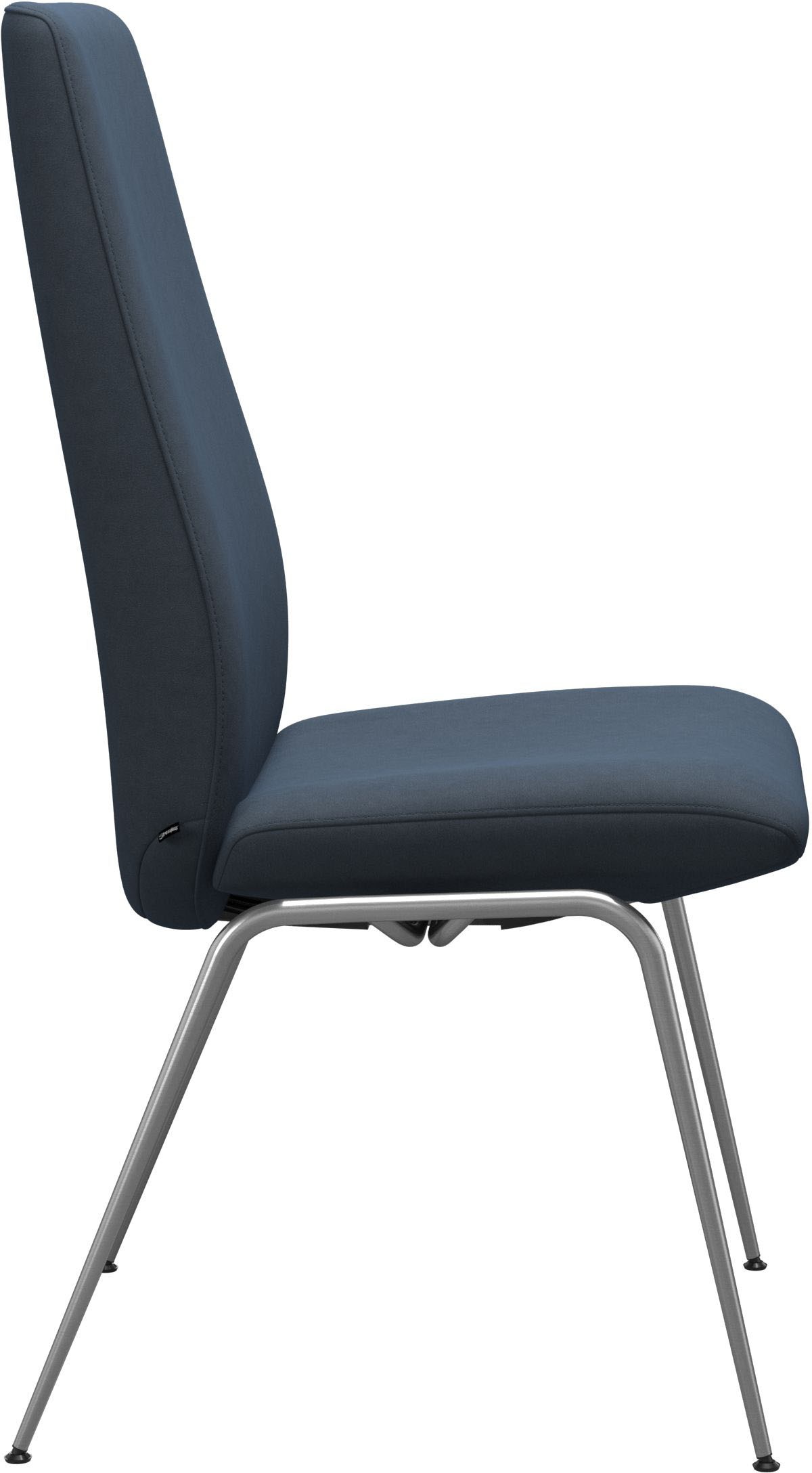 Stressless® Polsterstuhl »Laurel«, Microfaser DINAMICA, High Back, Größe L, mit Beinen aus Stahl in Chrom matt