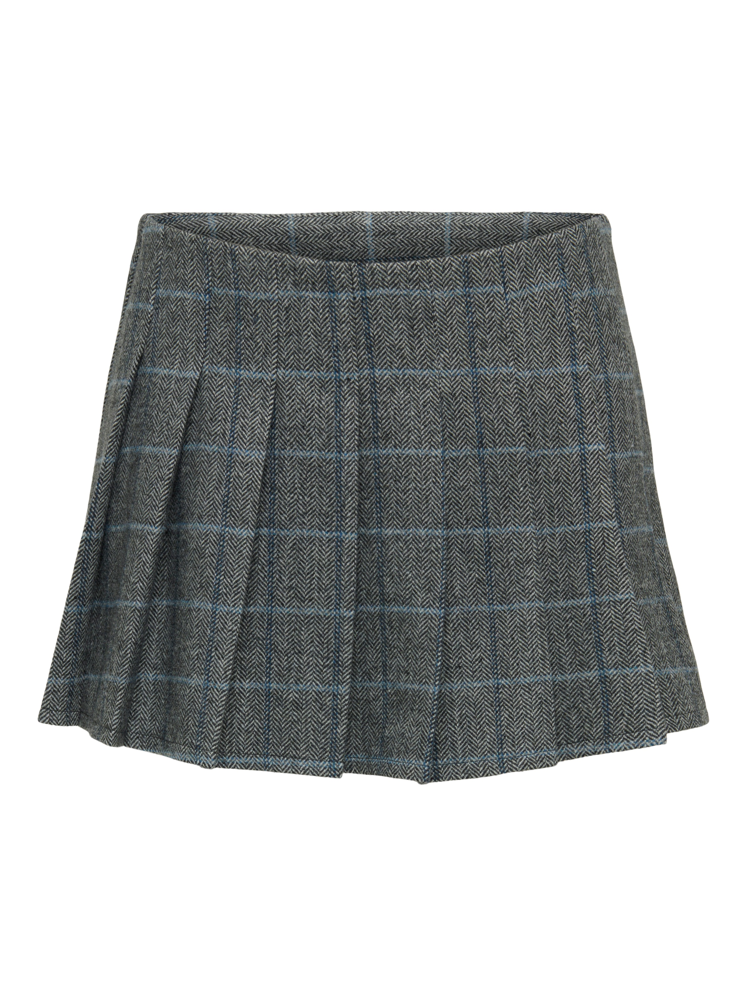 Hosenrock ONLY "ONLDAGMAR LIFE CHECK SKORTS OTW", Damen, Gr. S (36), paloma detail:check, Web, Obermaterial: 90% Polyester, 10% Wolle, kariert, regular fit kurz, Röcke, mit Wolle 3