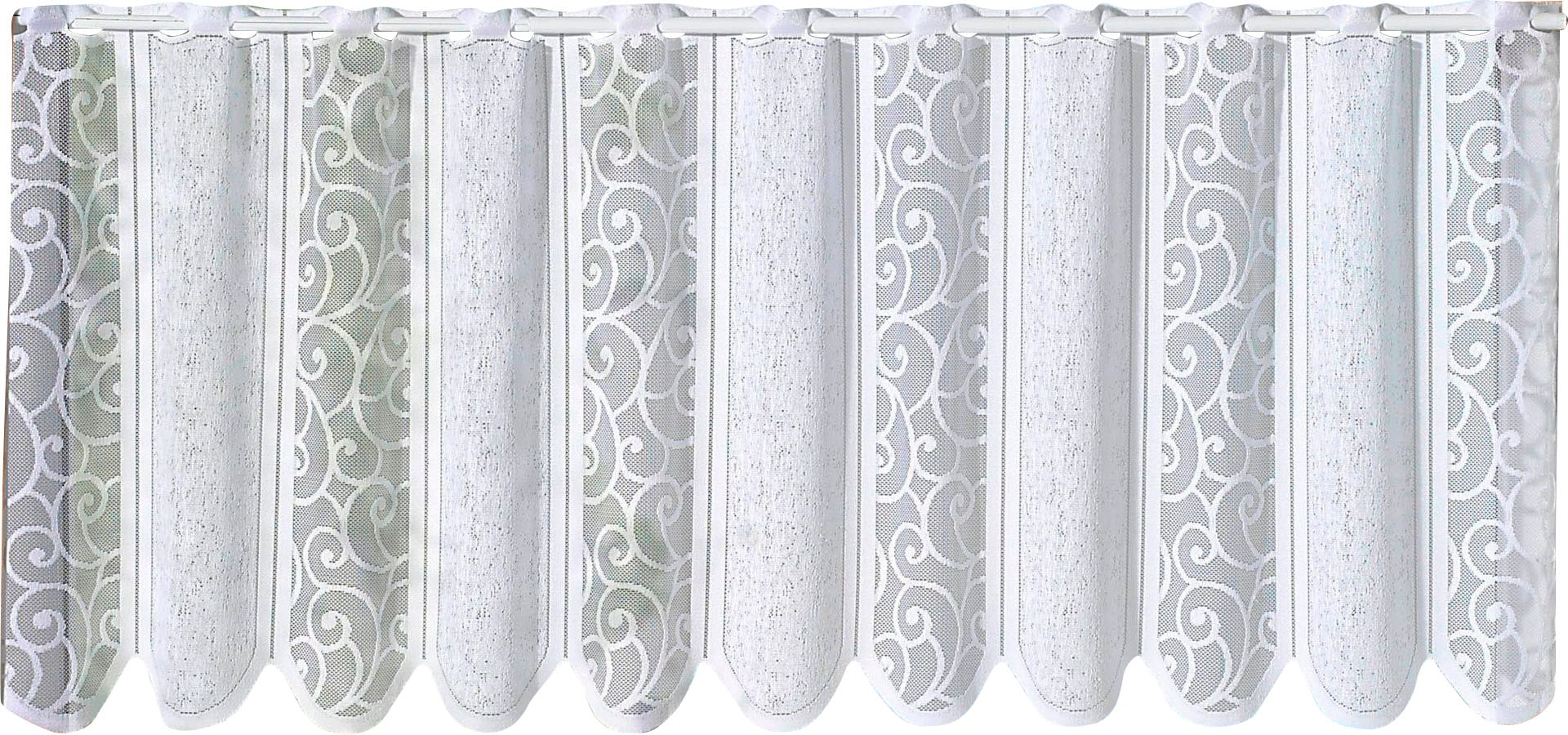 Weckbrodt Scheibengardine "Prag" Stangendurchzug 1 Stk. tlg. Bistro, Jacqua günstig online kaufen