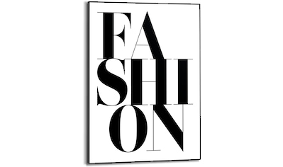 Bild mit Rahmen »Fashion«, (1 St.)