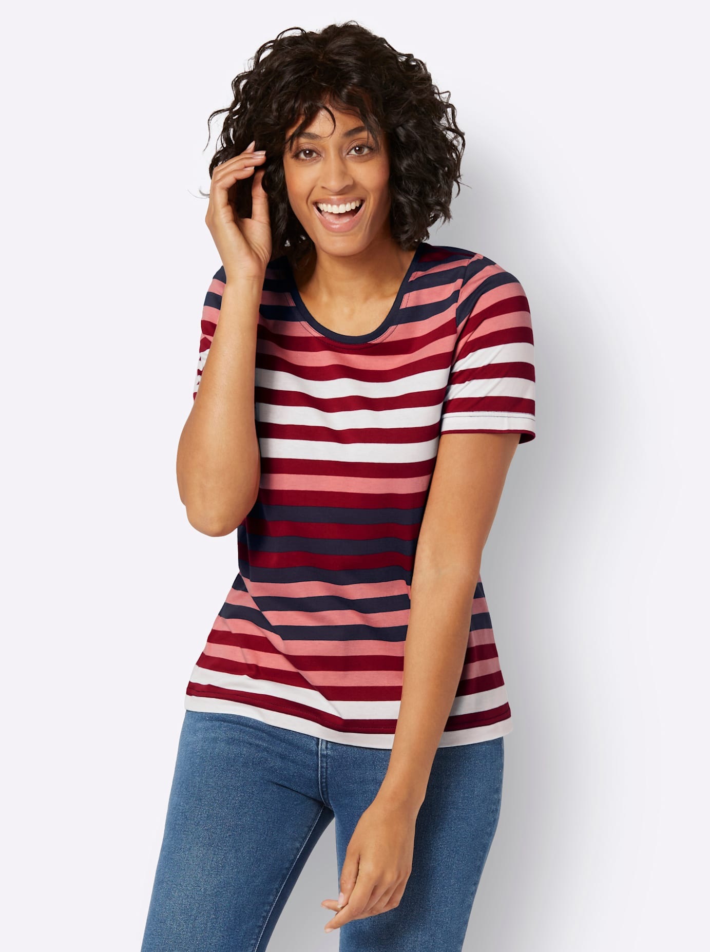 Casual Looks Kurzarmshirt "Shirt" 1 Stk. tlg. günstig online kaufen