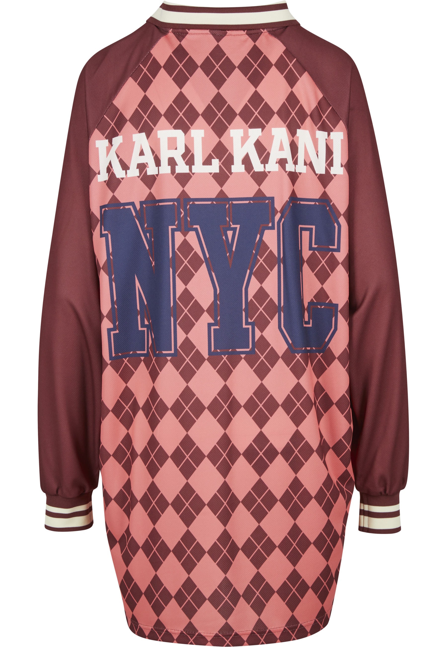 Karl Kani Shirtkleid "Karl Kani KK Script Mesh Print Jersey Dress" 1 Stk. t günstig online kaufen