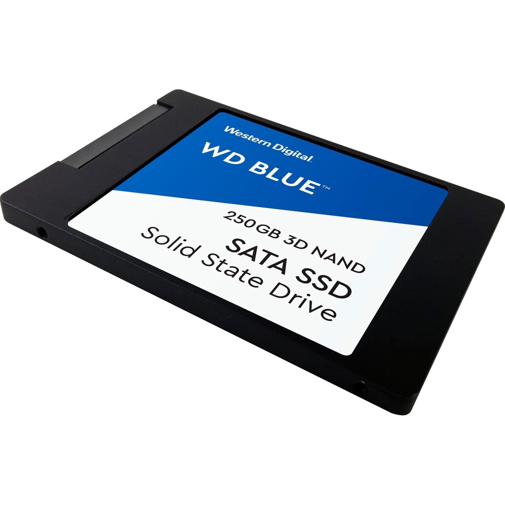 Western Digital interne SSD »WD Blue 3D NAND SATA«, 2,5 Zoll, Anschluss SATA III