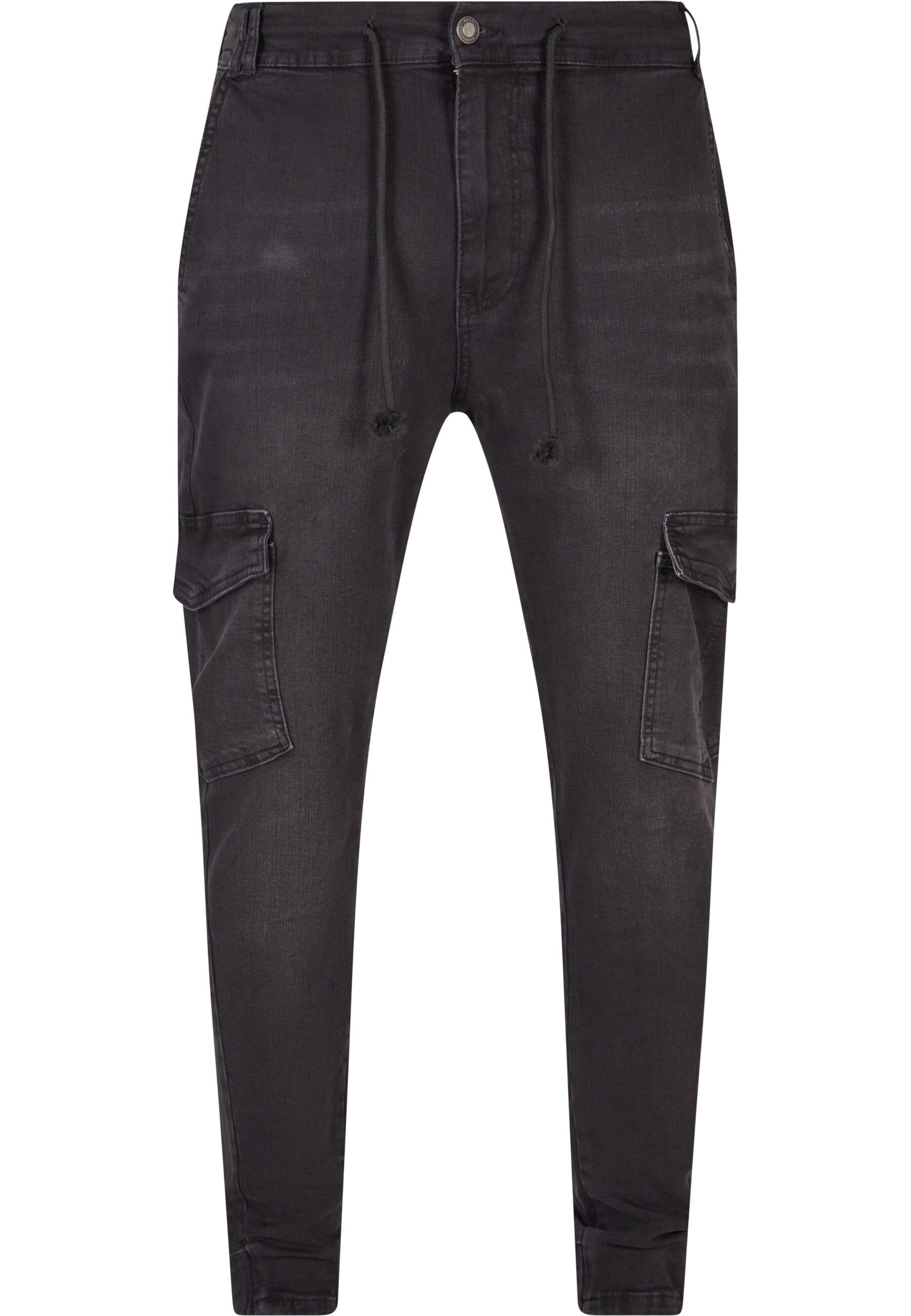 2Y Studios Cargohose "2Y Studios Herren 2Y Basic Cargo Antifit Denim", (1 tlg.)