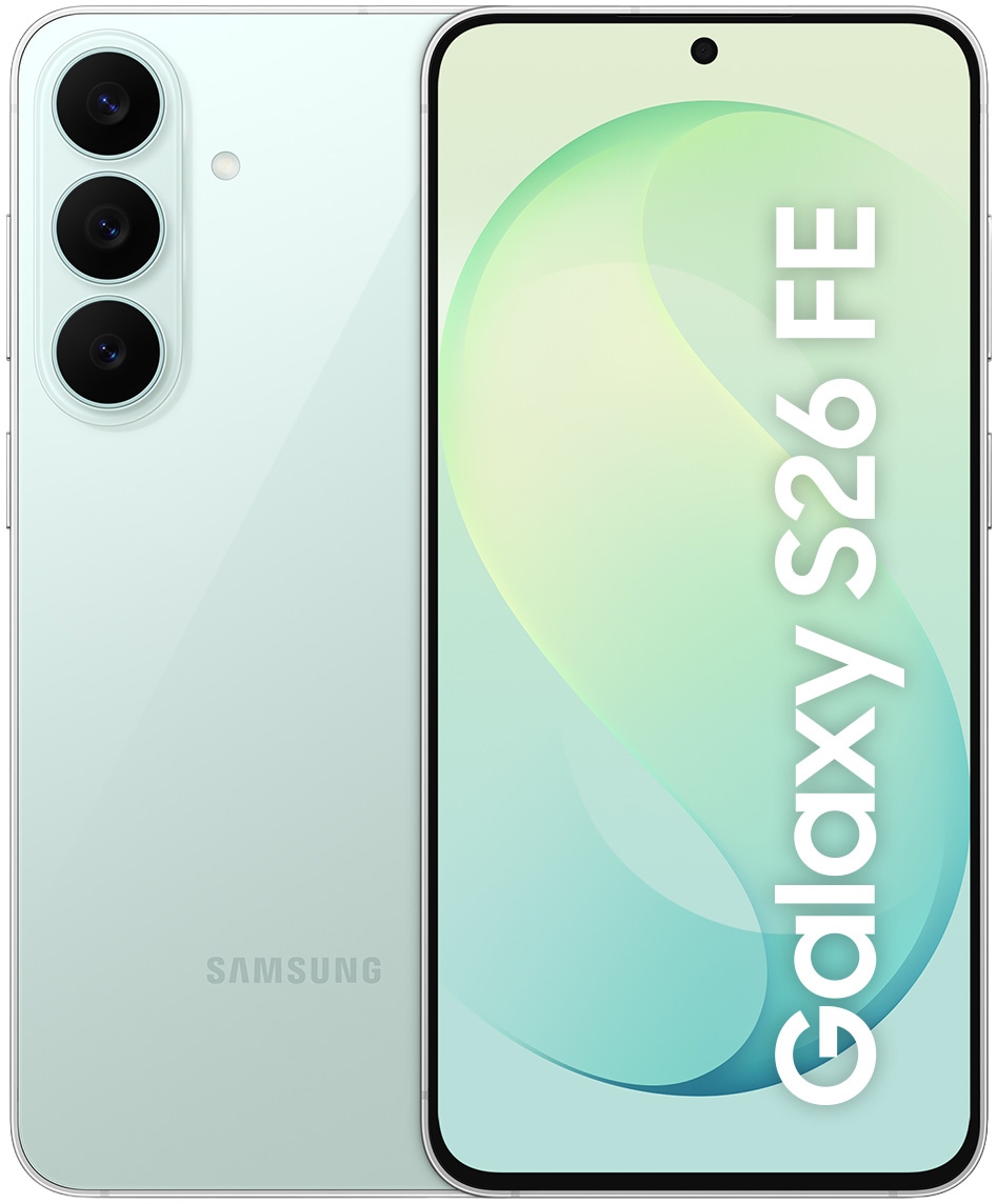 Samsung Smartphone »Galaxy S26 FE« light green
