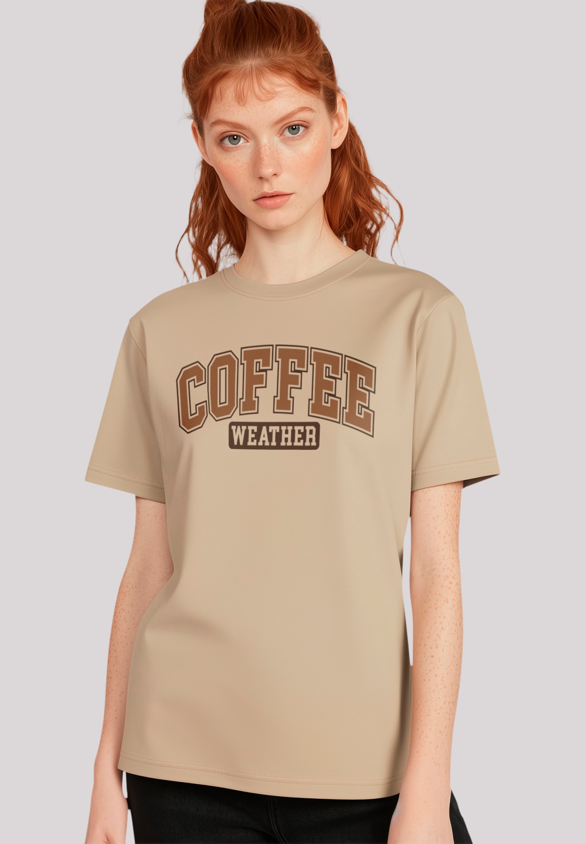 T-Shirt »Coffee Weather Winter Holiday Weihnachts«, Premium Qualität