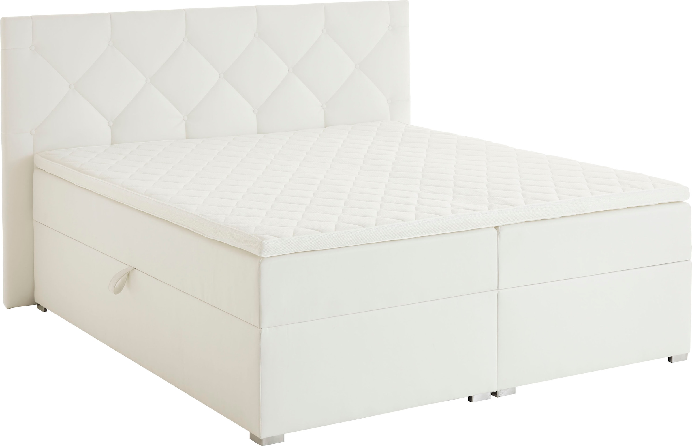 ATLANTIC home collection Boxbett »Meike«, mit XXL-Bettkasten und Topper